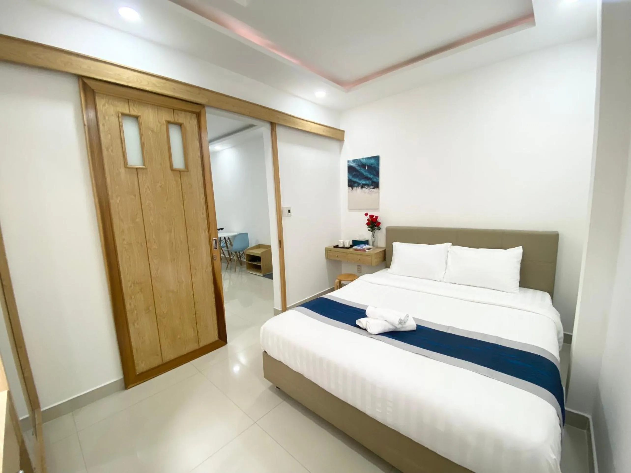 Photo of the whole room, Bed in Home Away Minh Khai - Serviced Apartment