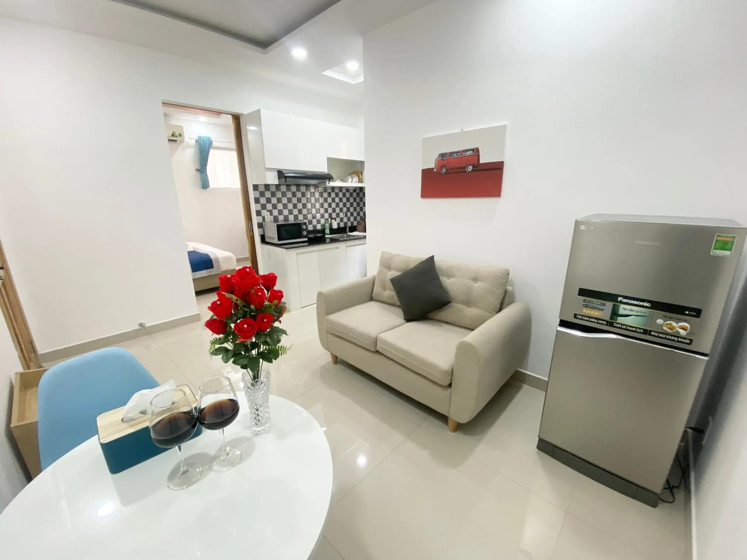 Living room in Home Away Minh Khai - Serviced Apartment