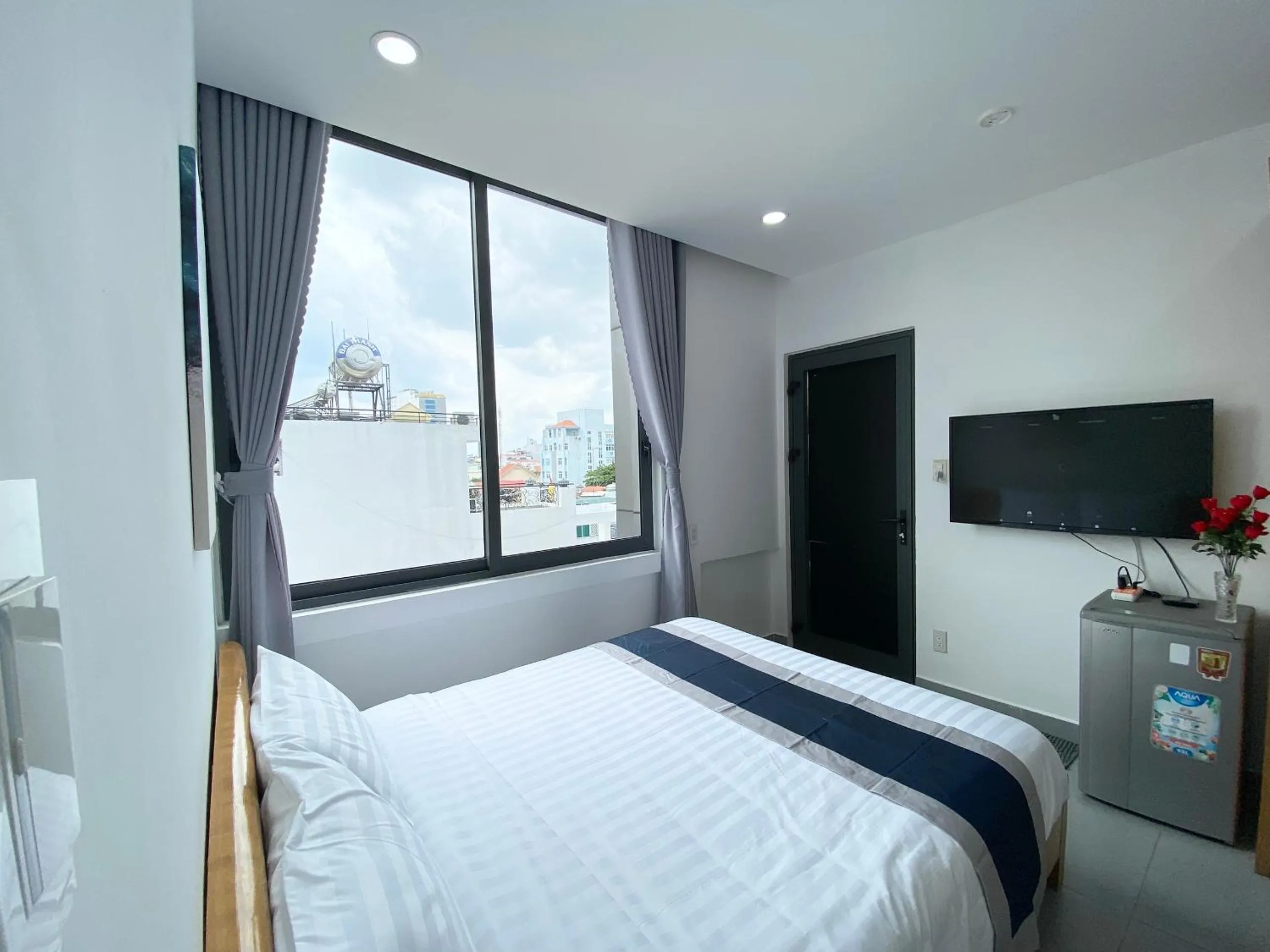 Bedroom, Bed in Home Away Minh Khai - Serviced Apartment