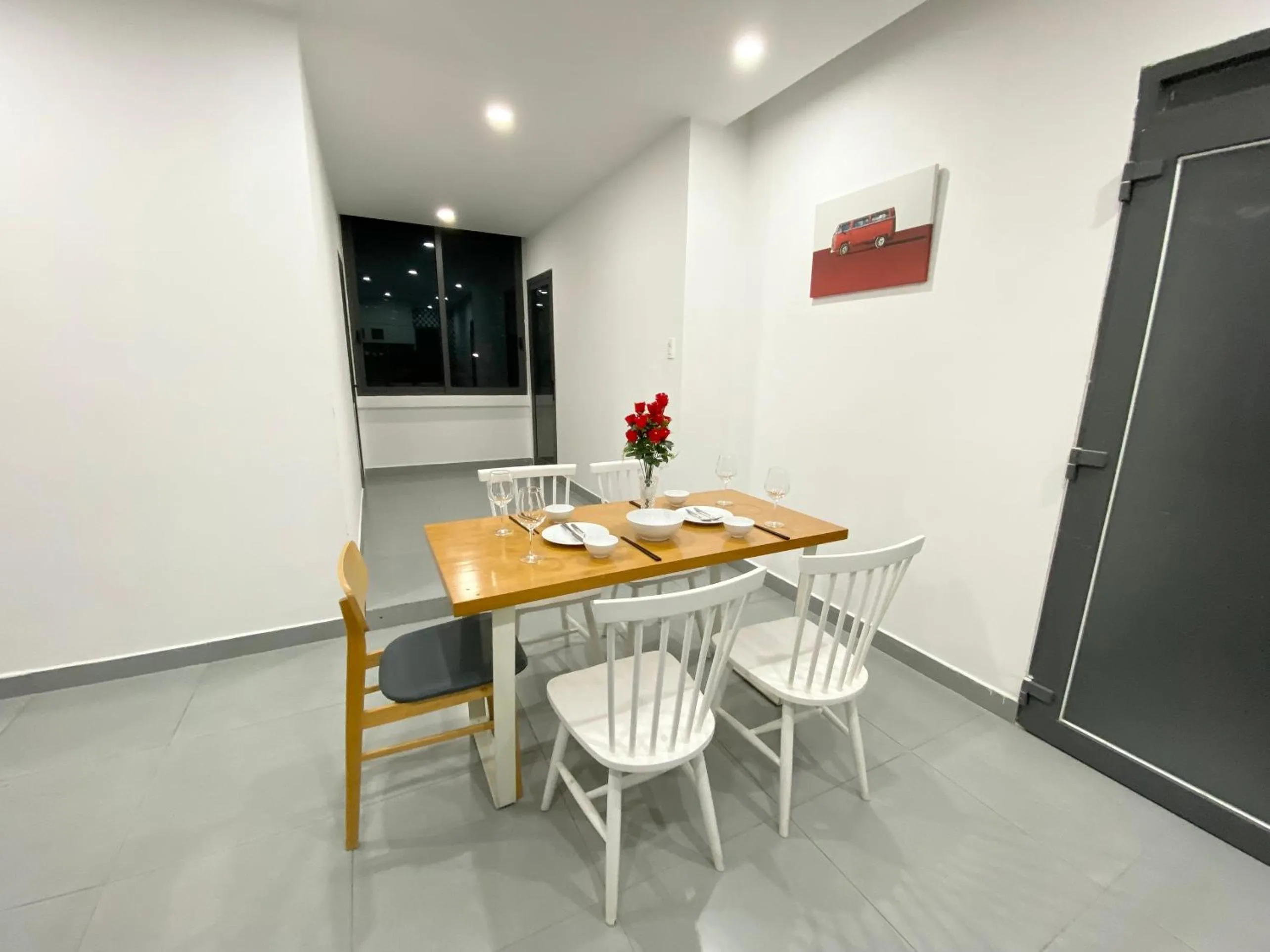 Seating area in Home Away Minh Khai - Serviced Apartment