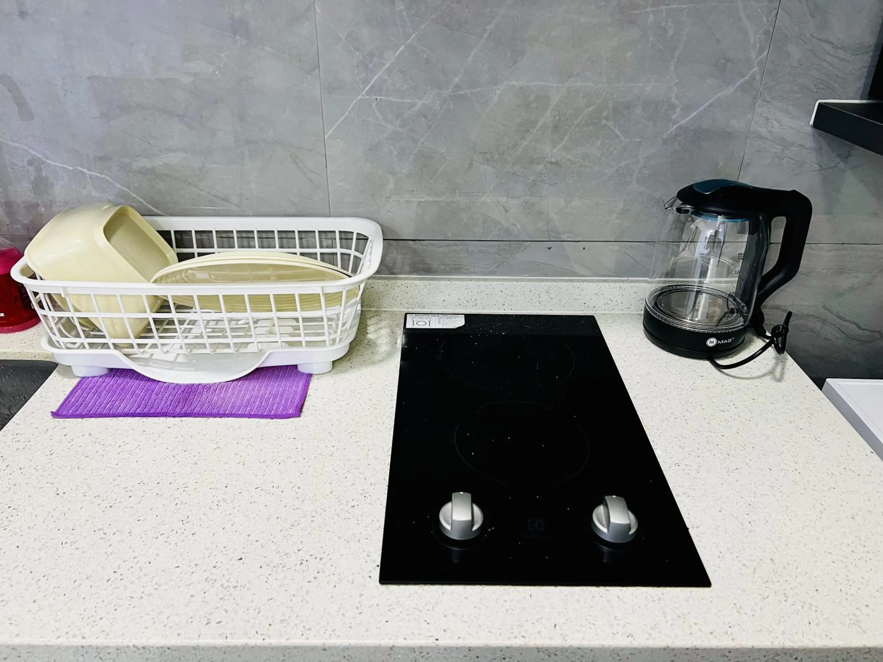 Kitchen or kitchenette in Imperio Residence Melaka by Dream View