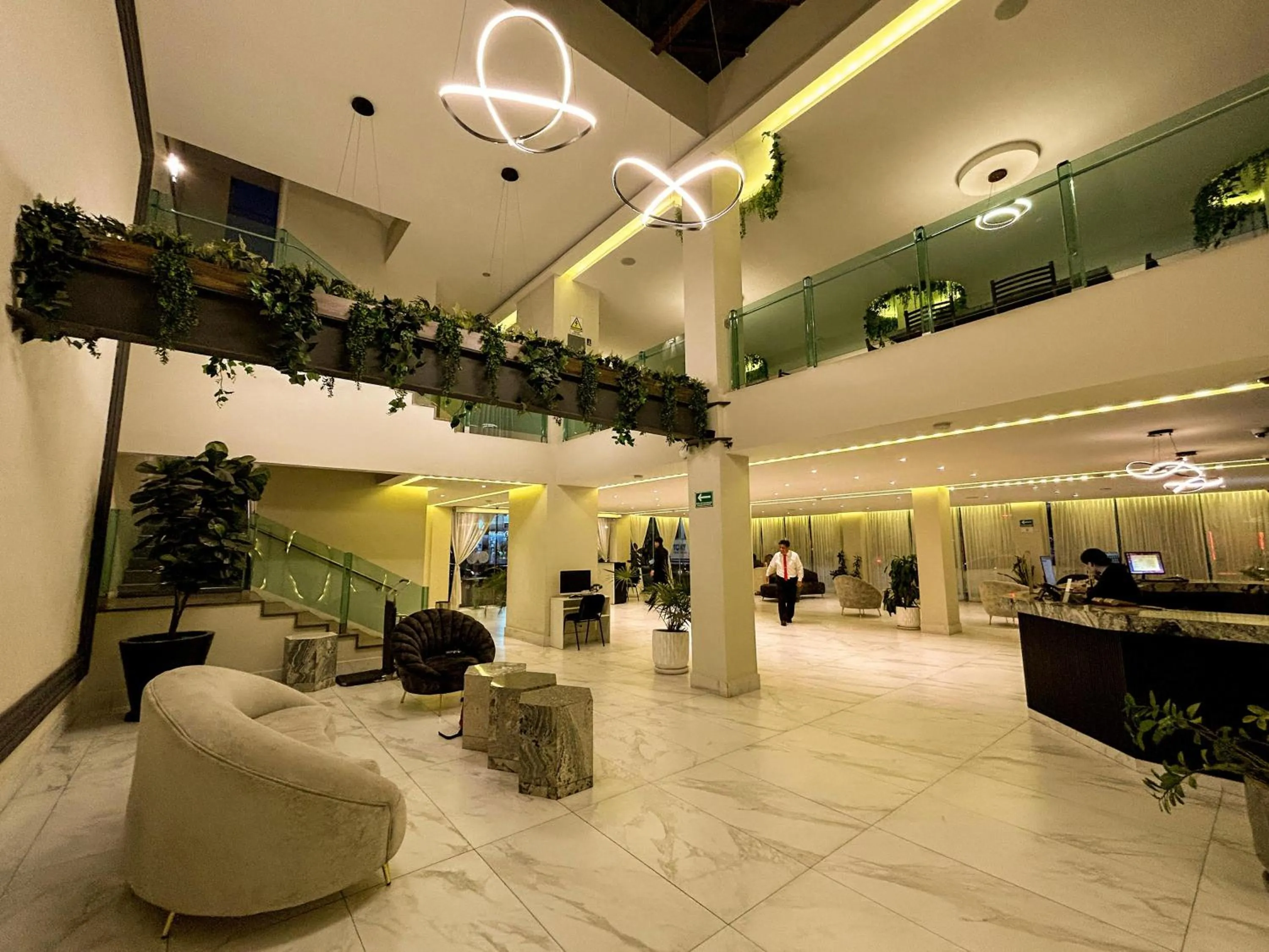 Lobby or reception in HVH by Yaxché