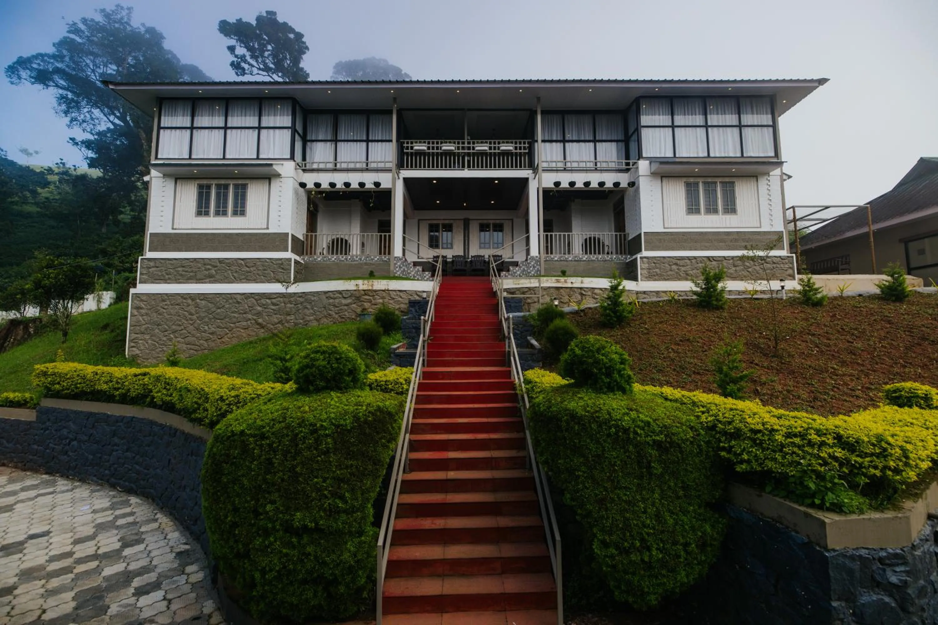 Property building in Misty Courtyard Resort