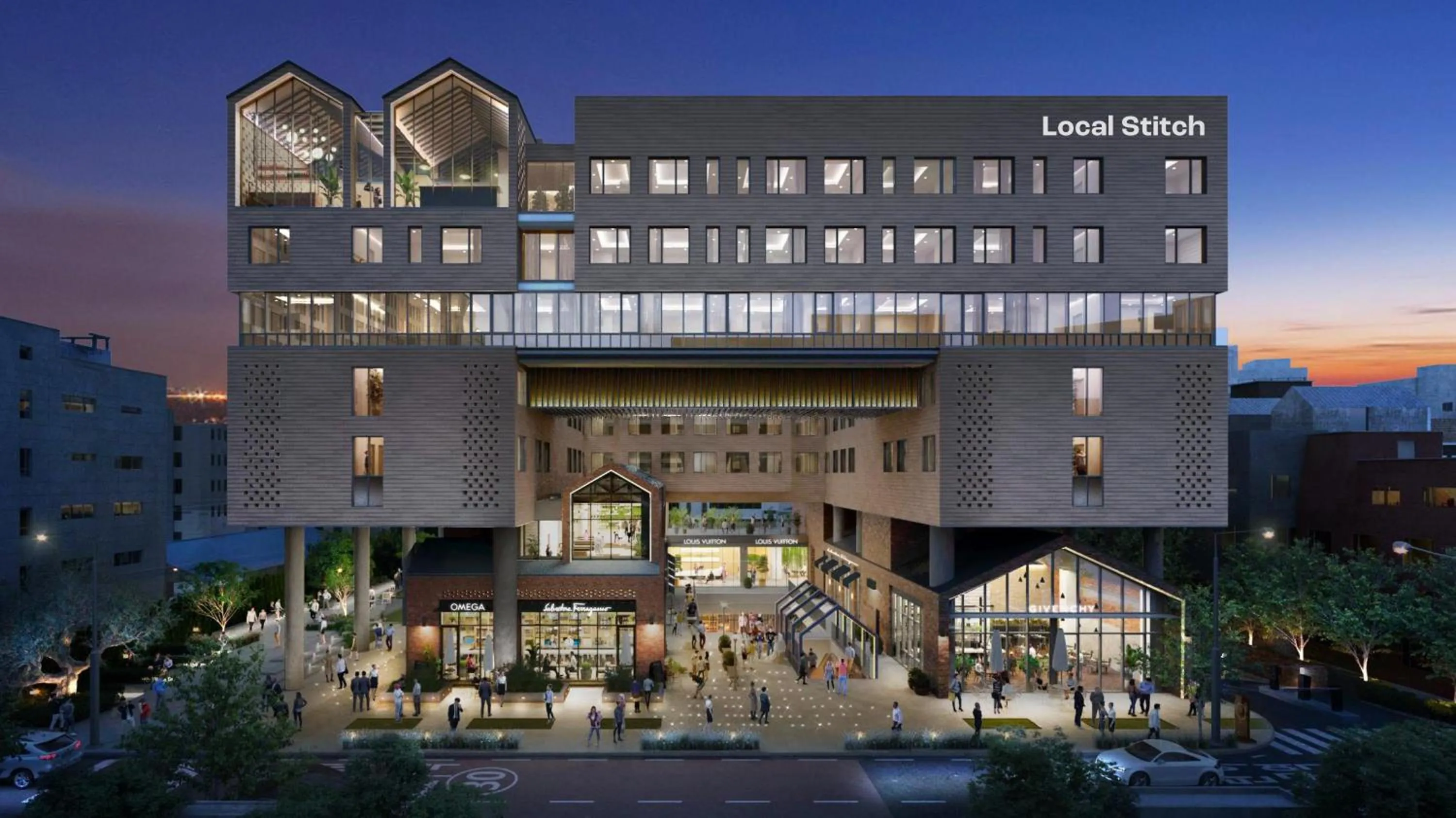 Property building in Local Stitch Creator Town Seogyo