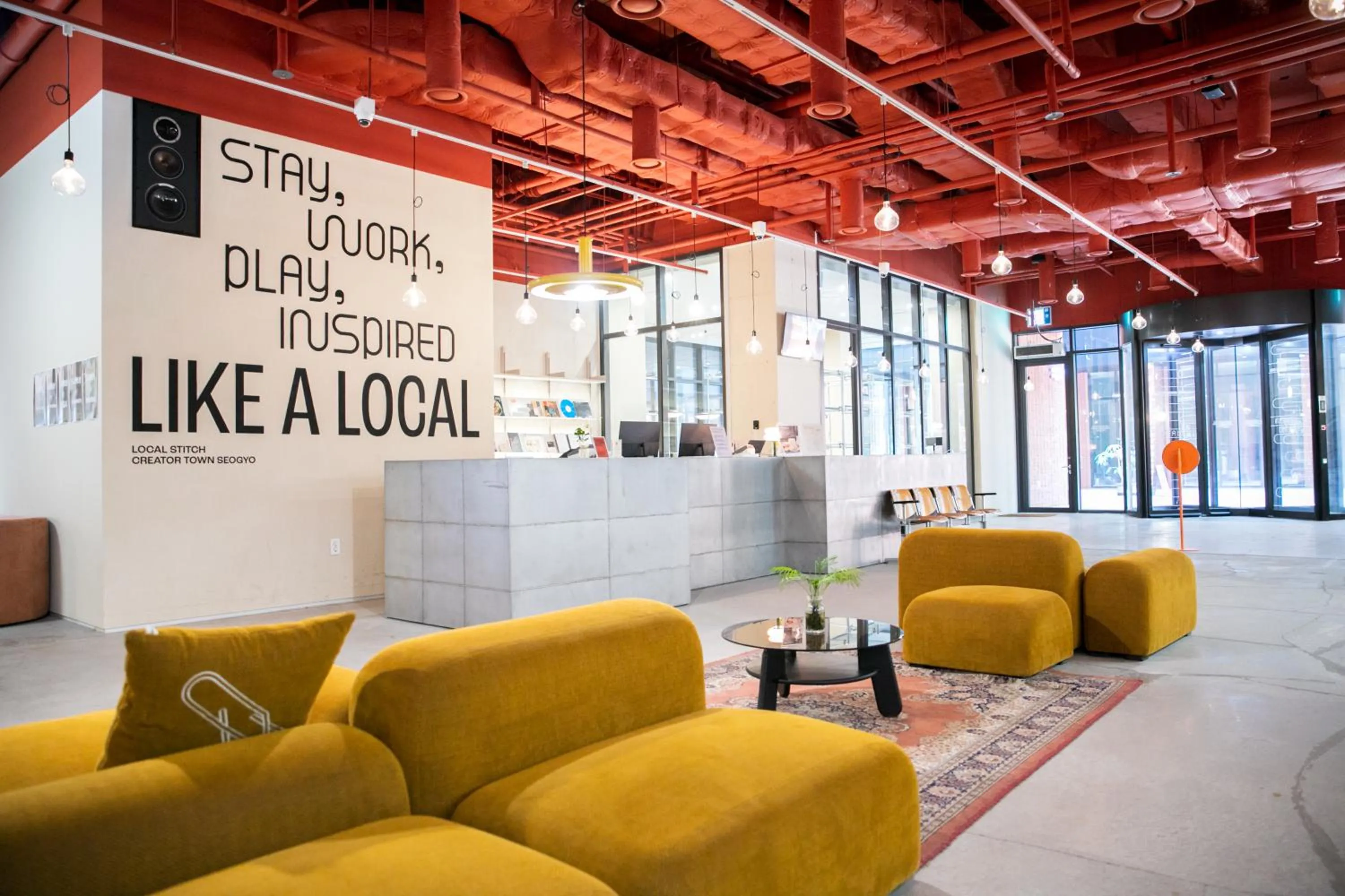Lobby or reception in Local Stitch Creator Town Seogyo