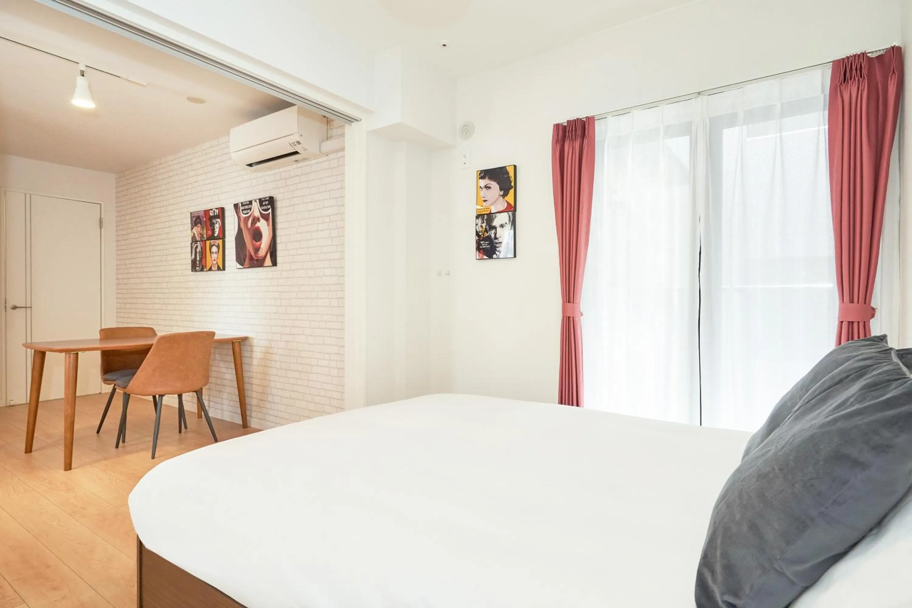 Bed in Blossom Terrace Ryogoku