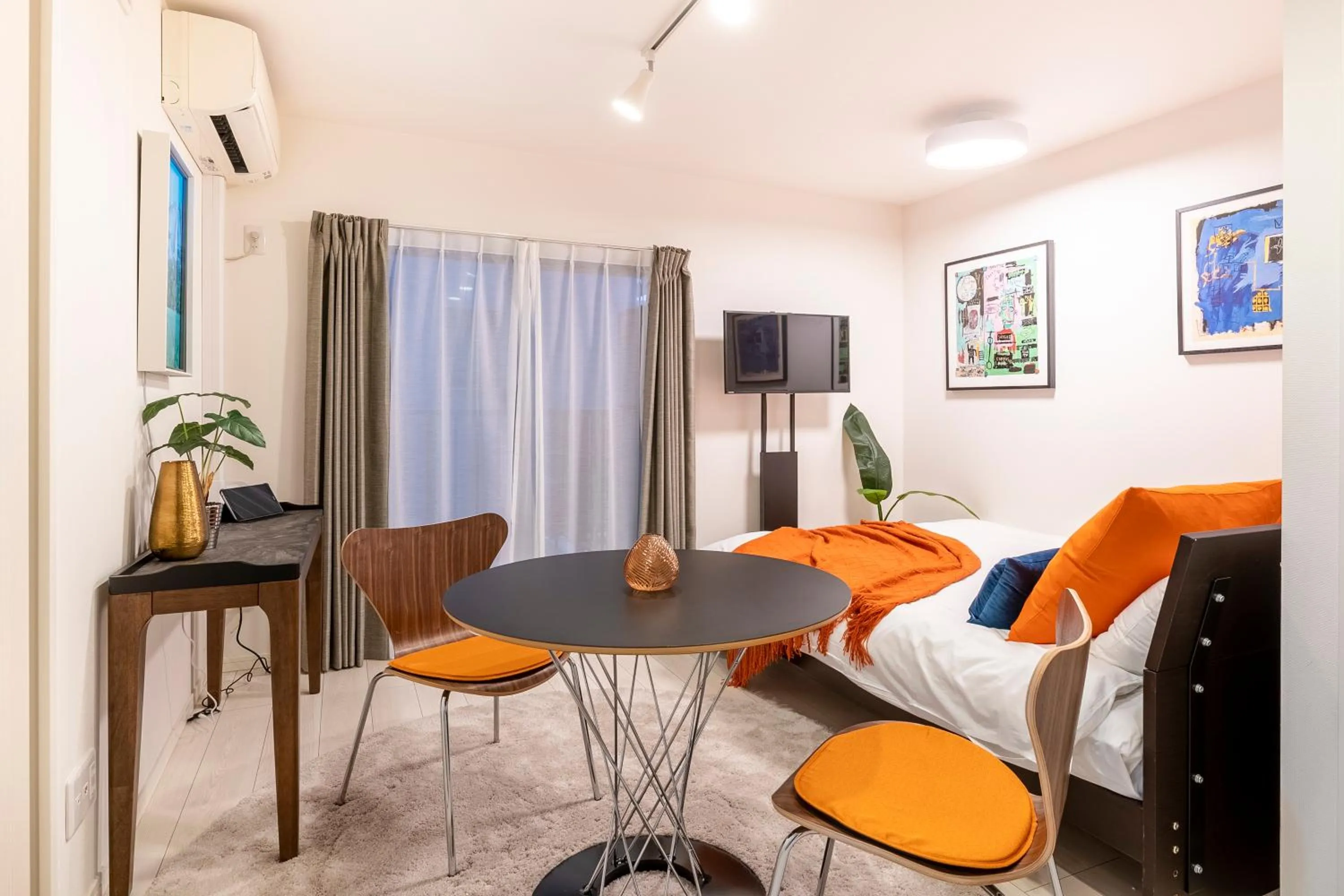 Bed in Blossom Terrace Ryogoku