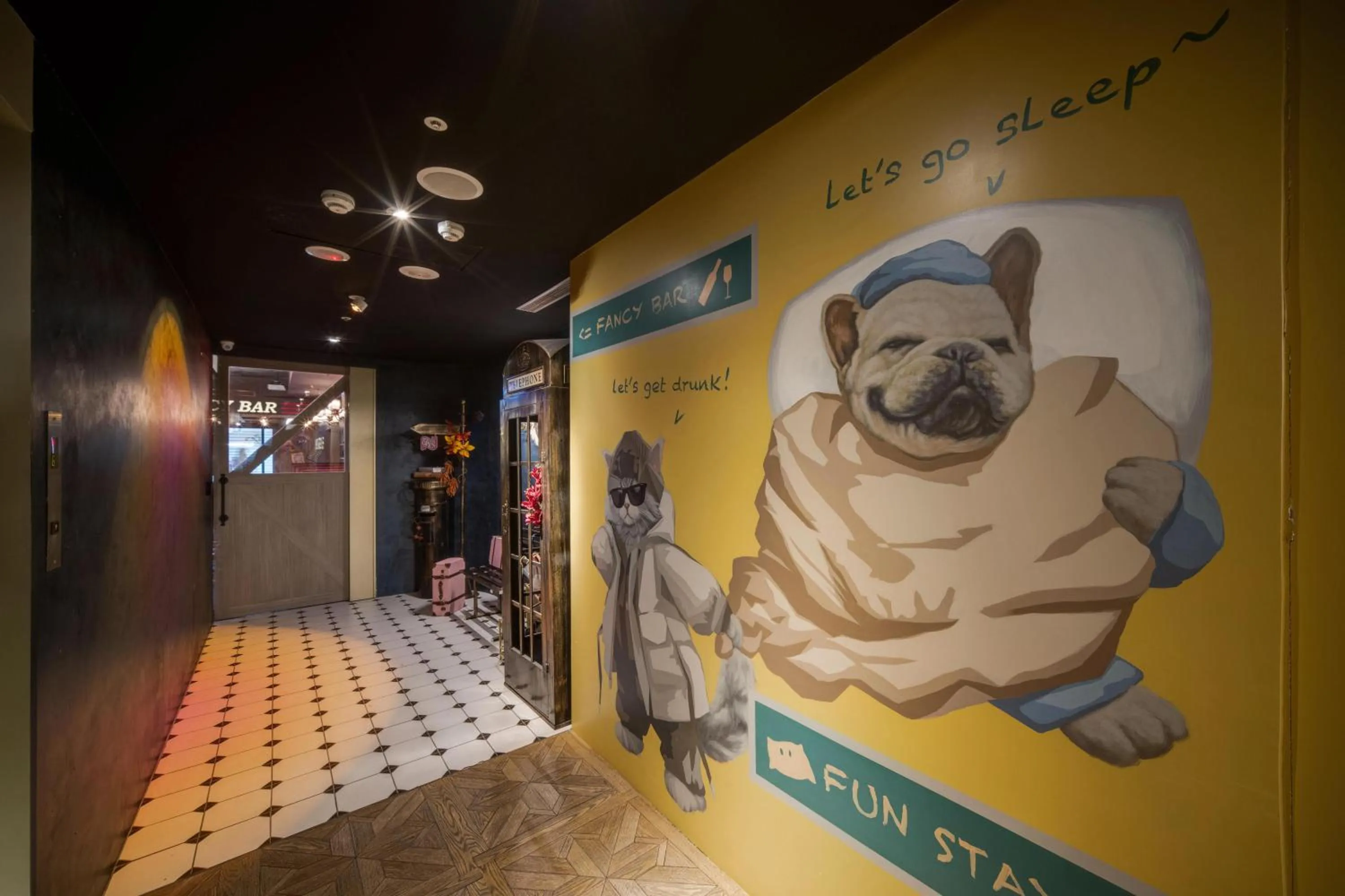 Property building in Fun Stay Inn Ximen