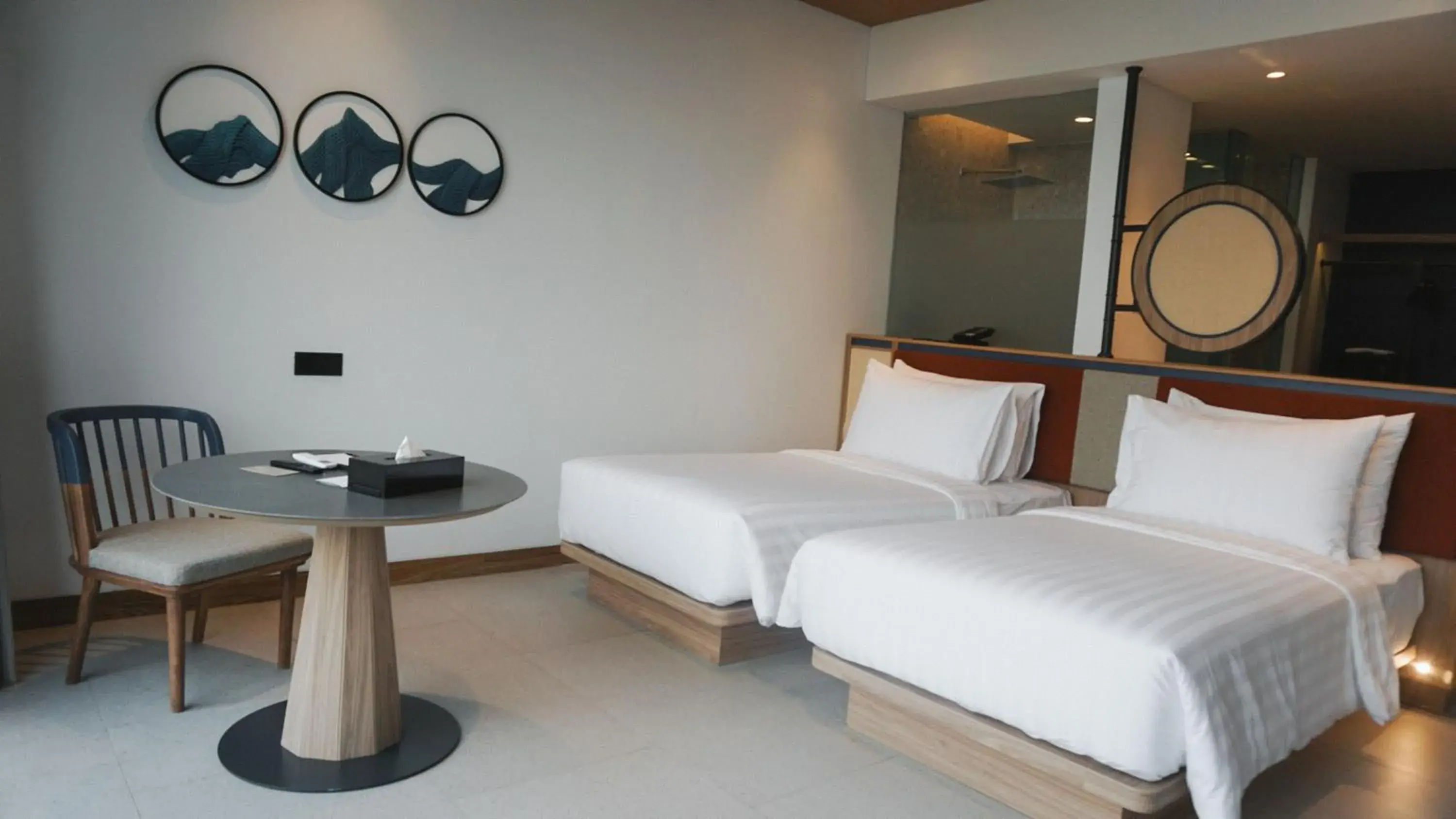 Deluxe Twin Room in Hotel Santika Premiere Linggarjati - Kuningan Deluxe Twin Room in Hotel Santika Premiere Linggarjati - Kuningan