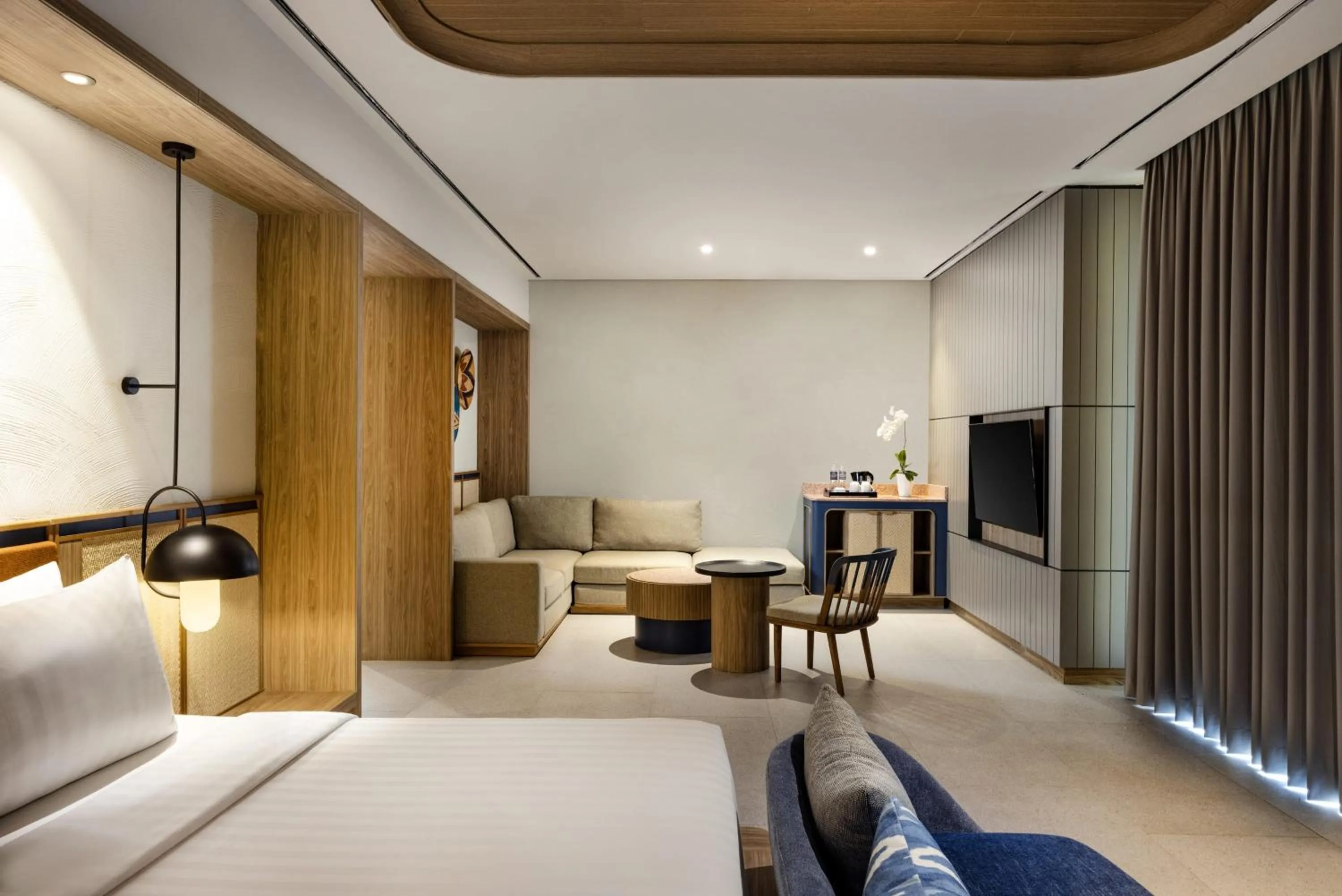 Seating area, Bed in Hotel Santika Premiere Linggarjati - Kuningan