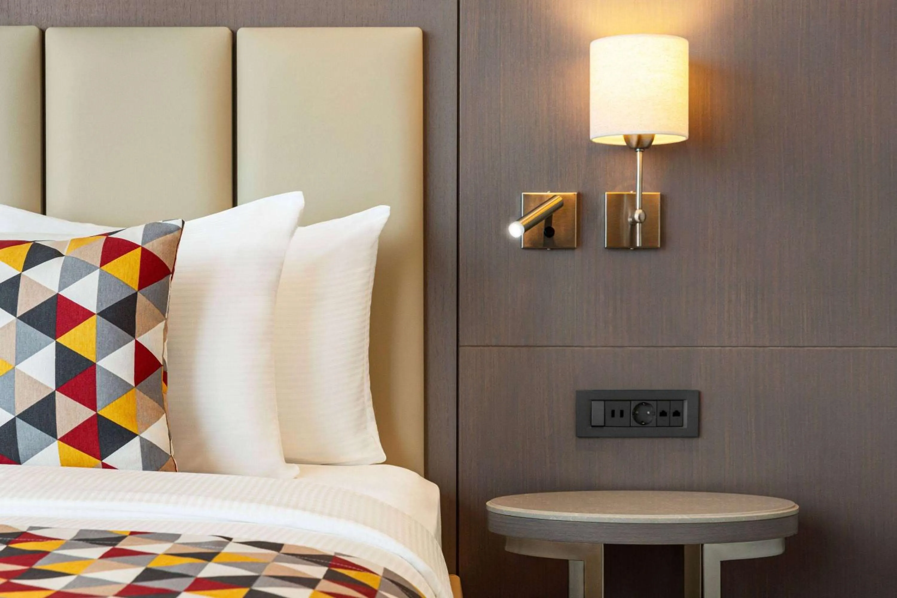 Bed in Billionaire Ramada Plaza by Wyndham Batumi & Casino