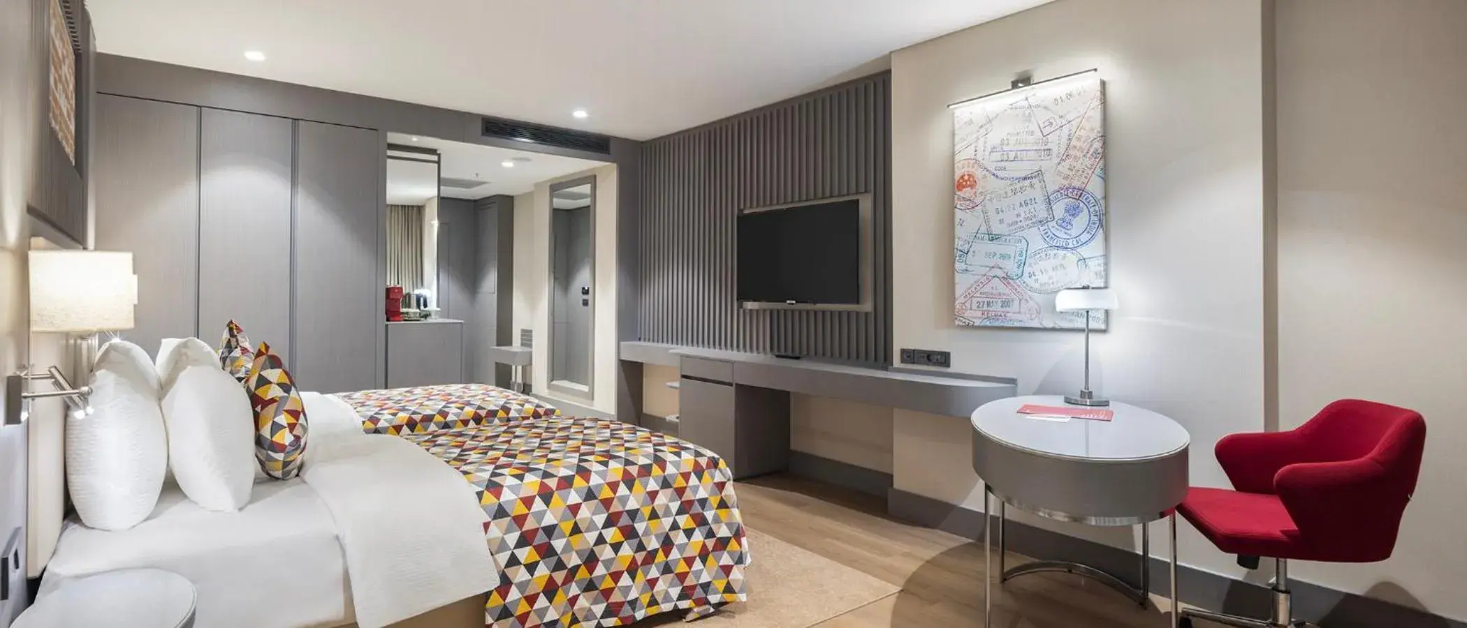 Standard Twin Room with Sea View in Billionaire Ramada Plaza by Wyndham Batumi & Casino Standard Twin Room with Sea View in Billionaire Ramada Plaza by Wyndham Batumi & Casino