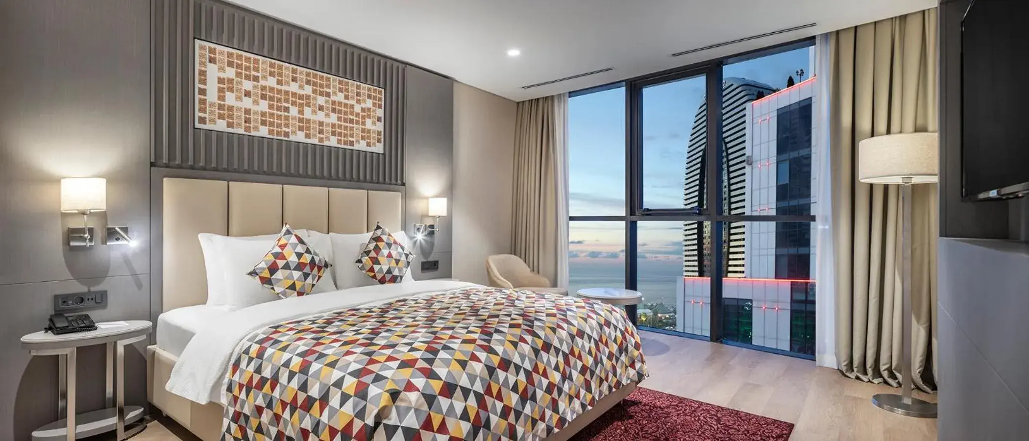 Executive King Suite with Sea View in Billionaire Ramada Plaza by Wyndham Batumi & Casino Executive King Suite with Sea View in Billionaire Ramada Plaza by Wyndham Batumi & Casino