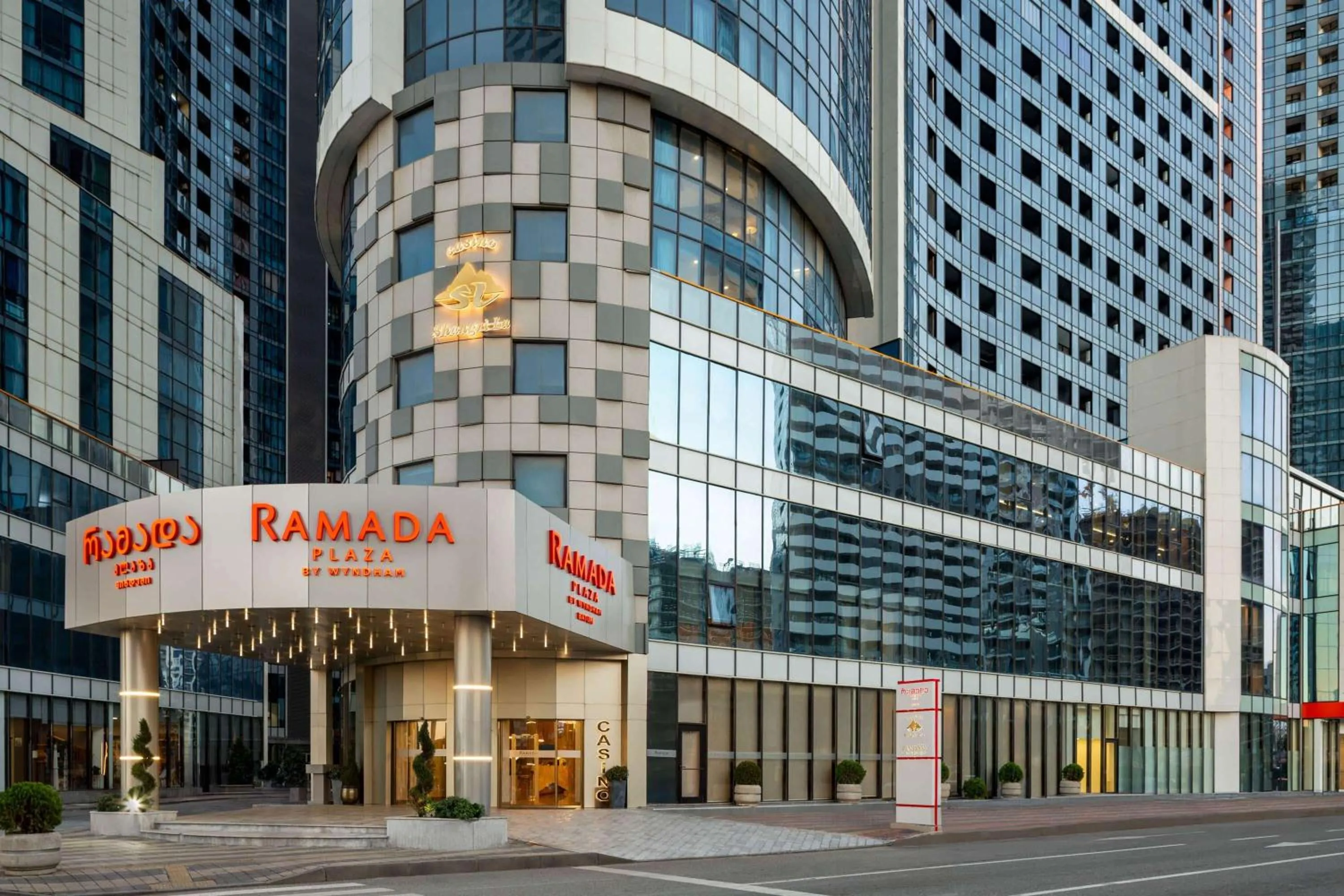 Property building in Billionaire Ramada Plaza by Wyndham Batumi & Casino