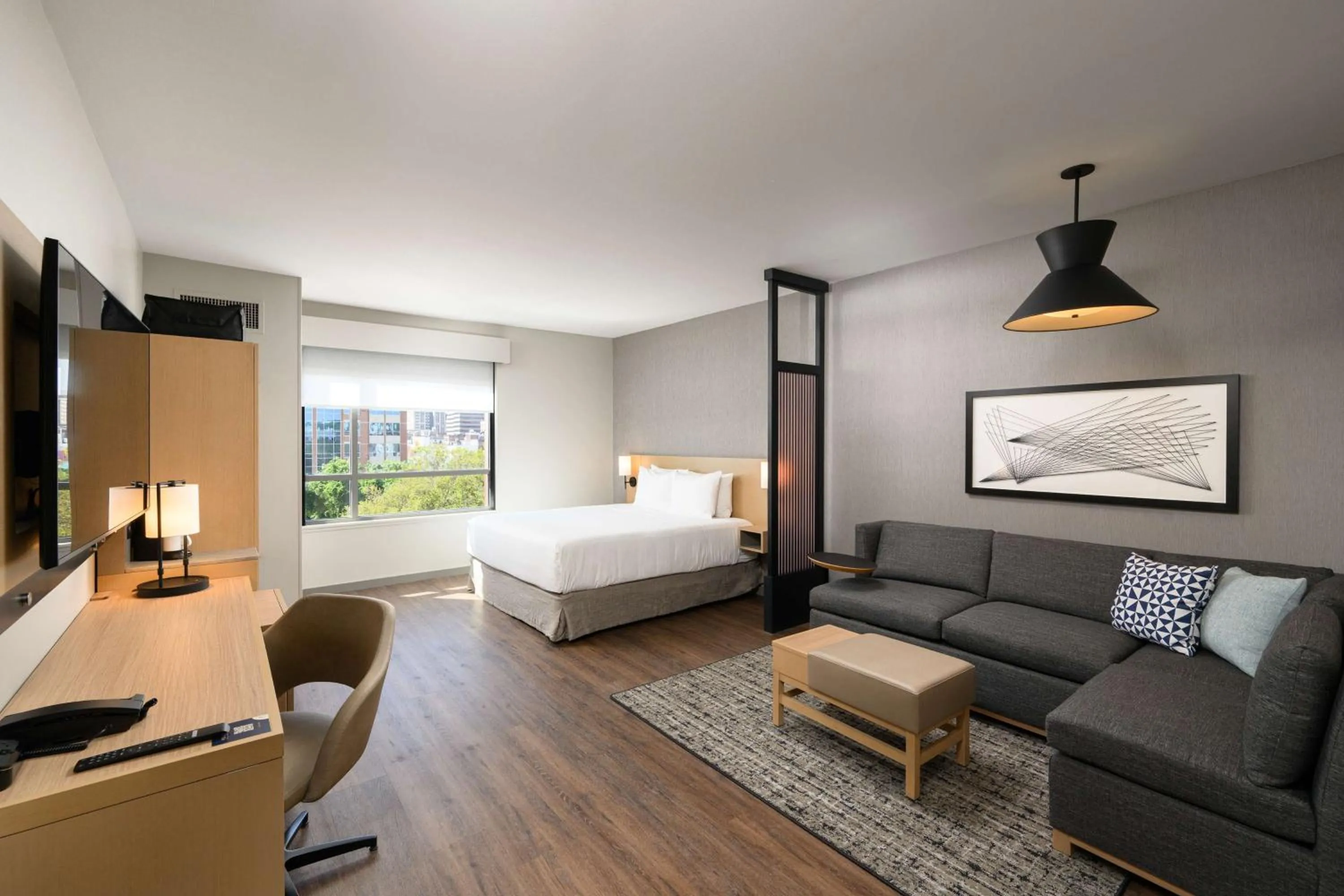 Bedroom, Bed in Hyatt Place Albany Downtown