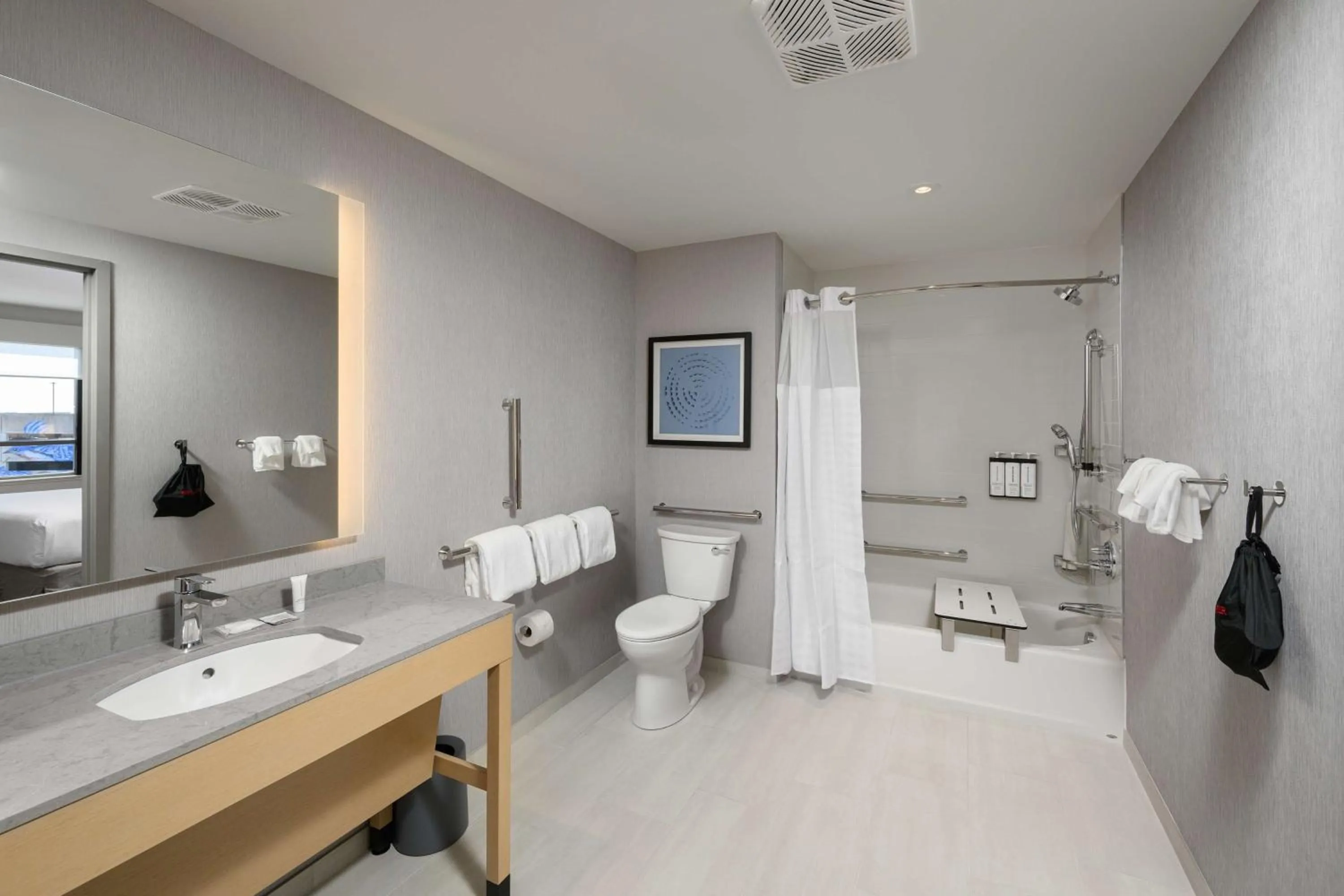 Bathroom in Hyatt Place Albany Downtown