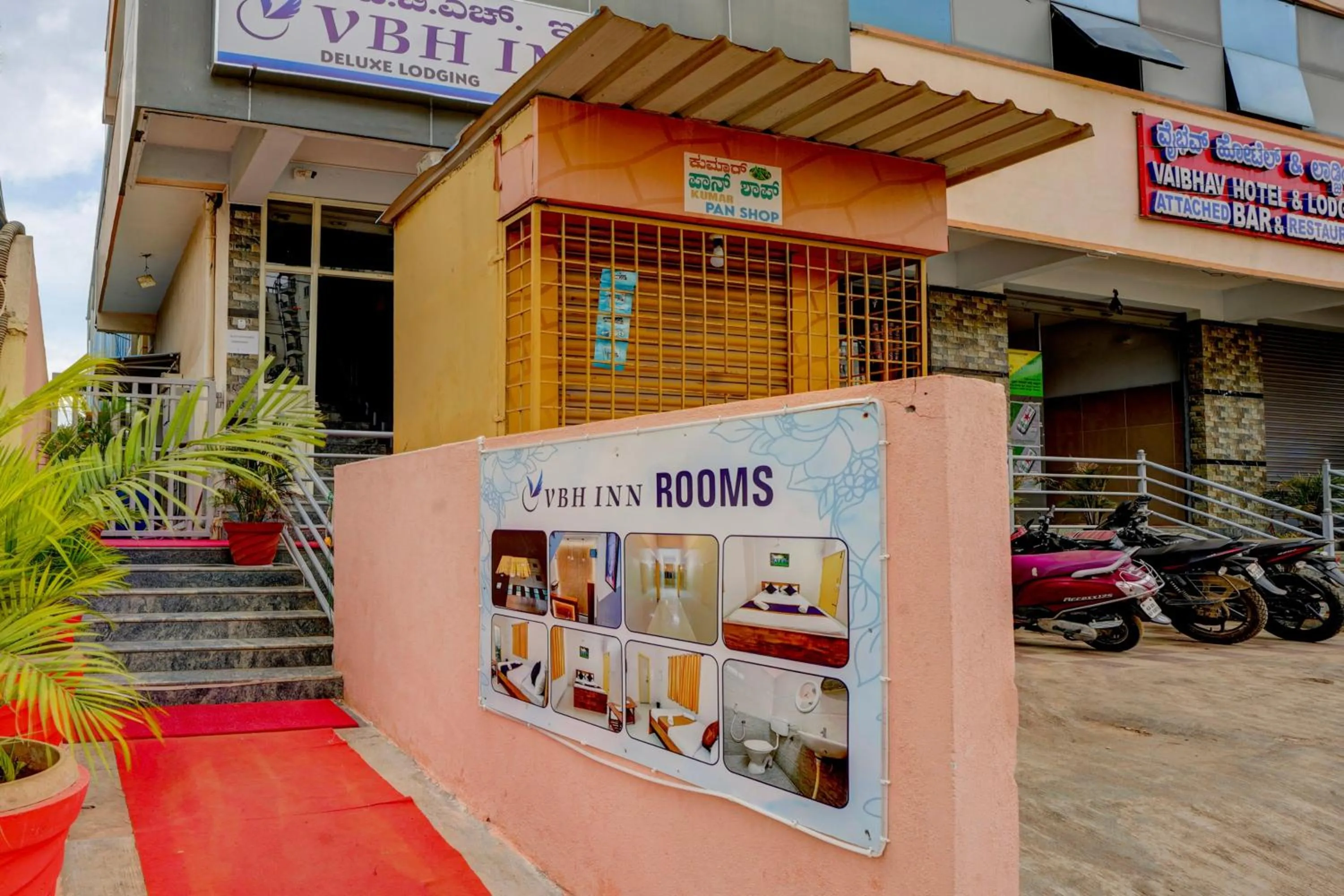 Facade/entrance in Hotel O VBH Inn