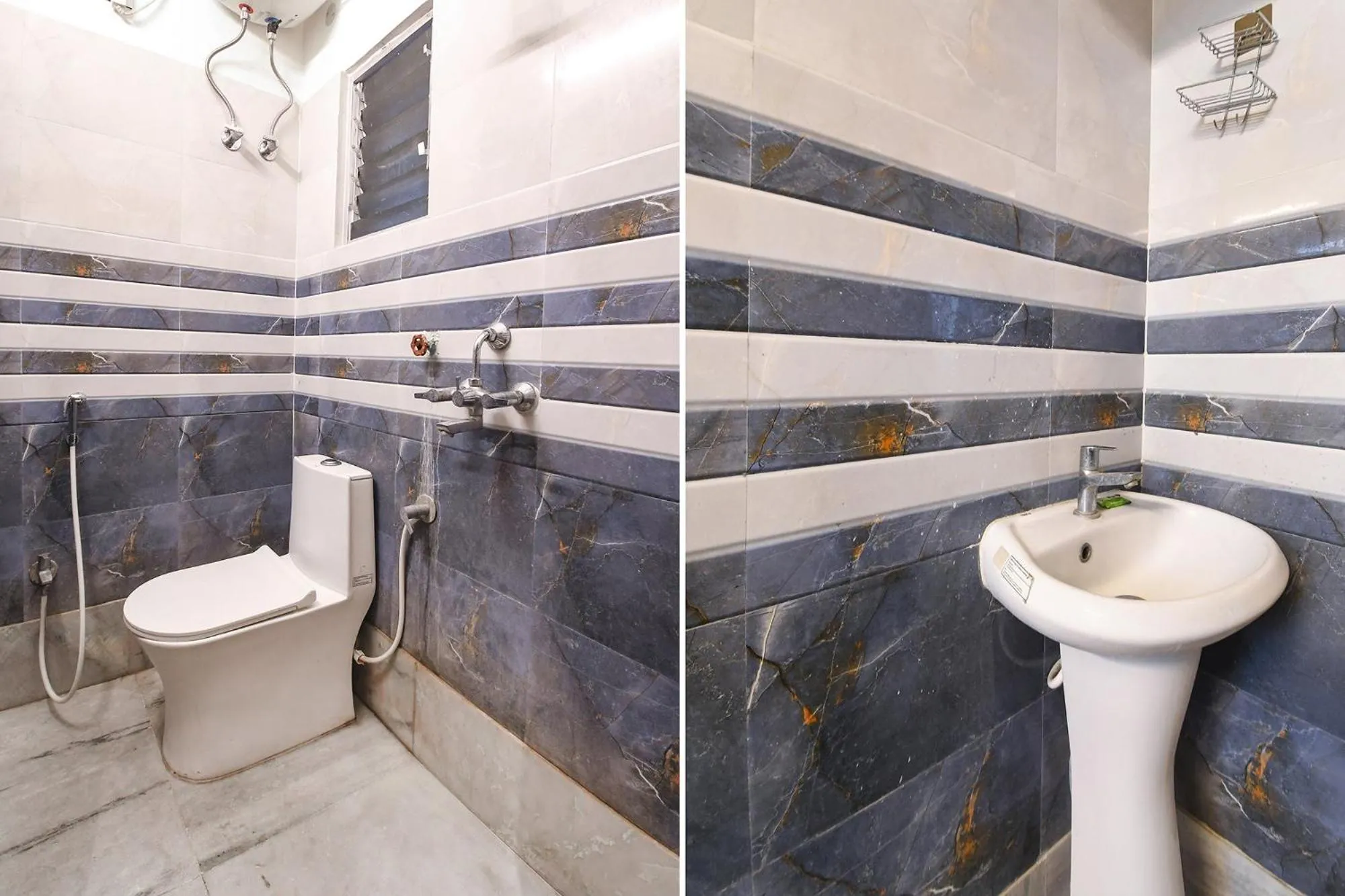 Bathroom in FabHotel Kitchen Q Inn - Belaghata