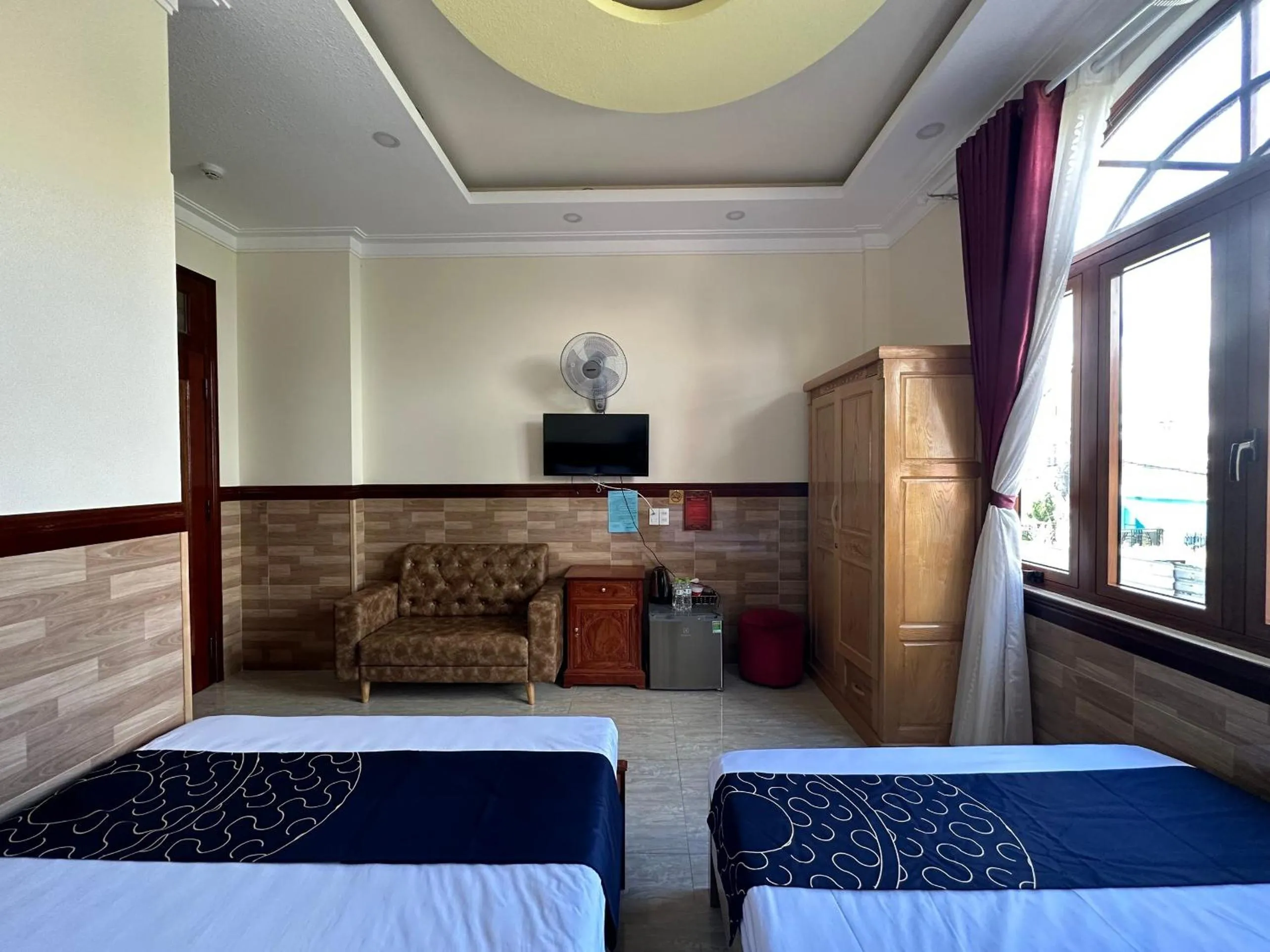 Bedroom, Bed in Capital O 1198 Dinh Loan Hotel