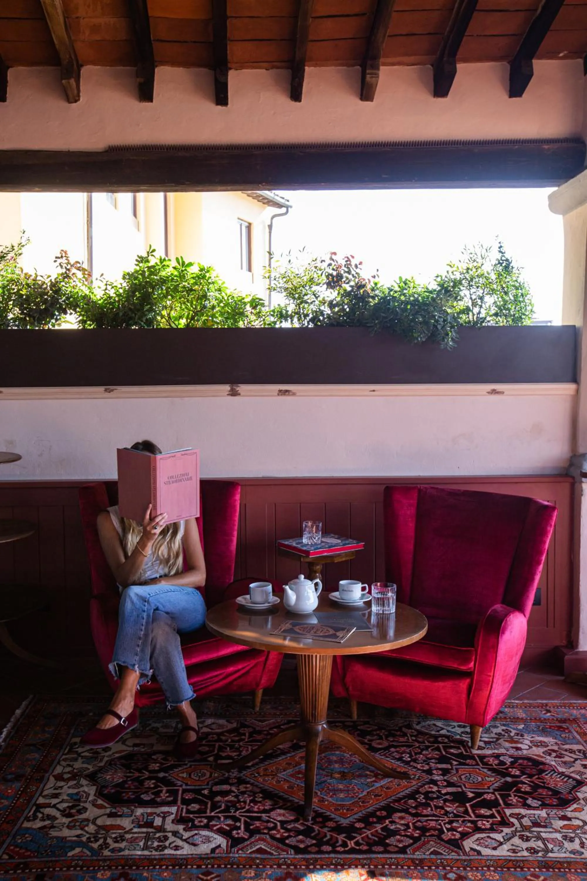 Communal lounge/ TV room in Stella d'Italia