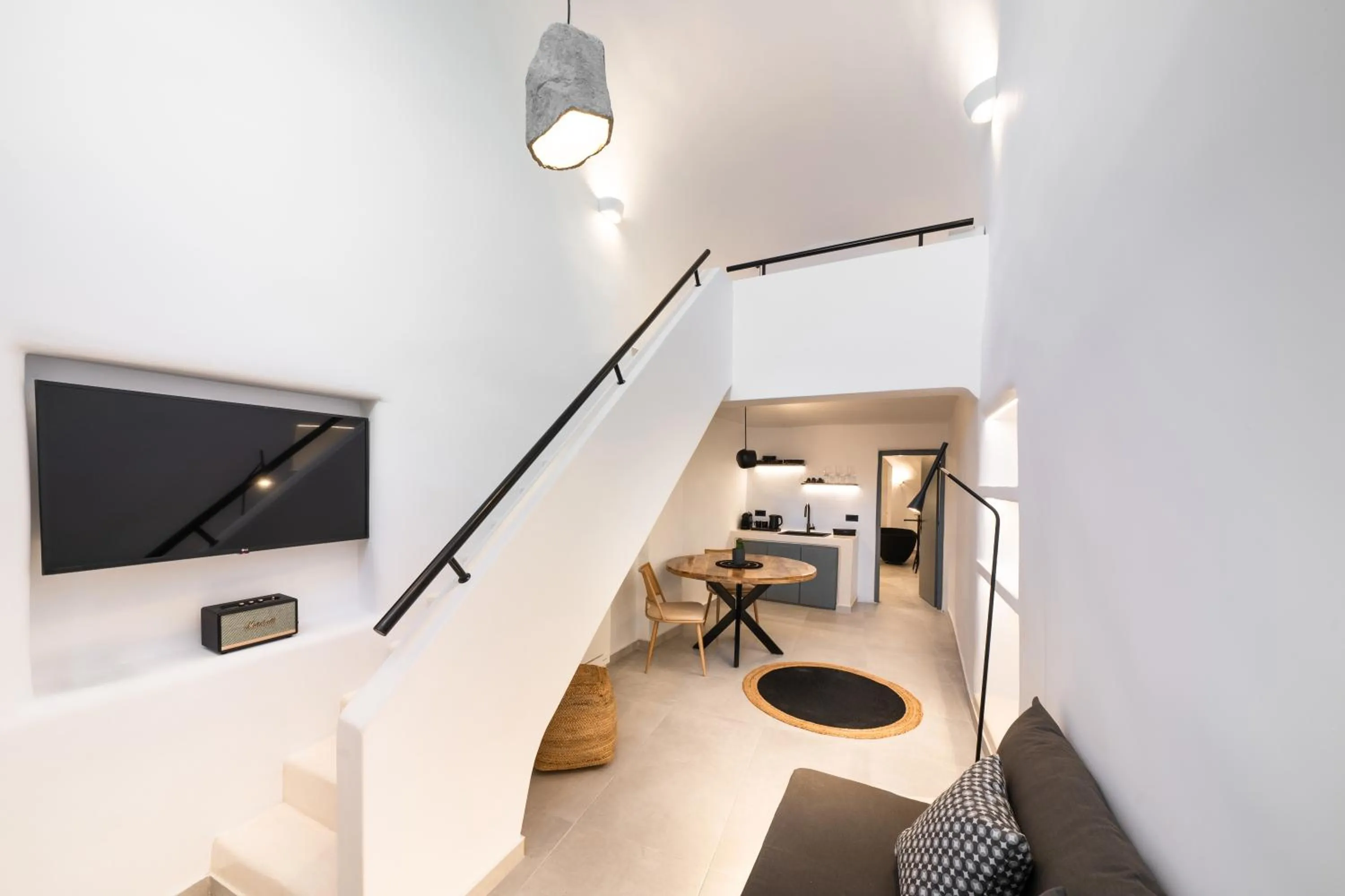 Bed in Bligos Villas