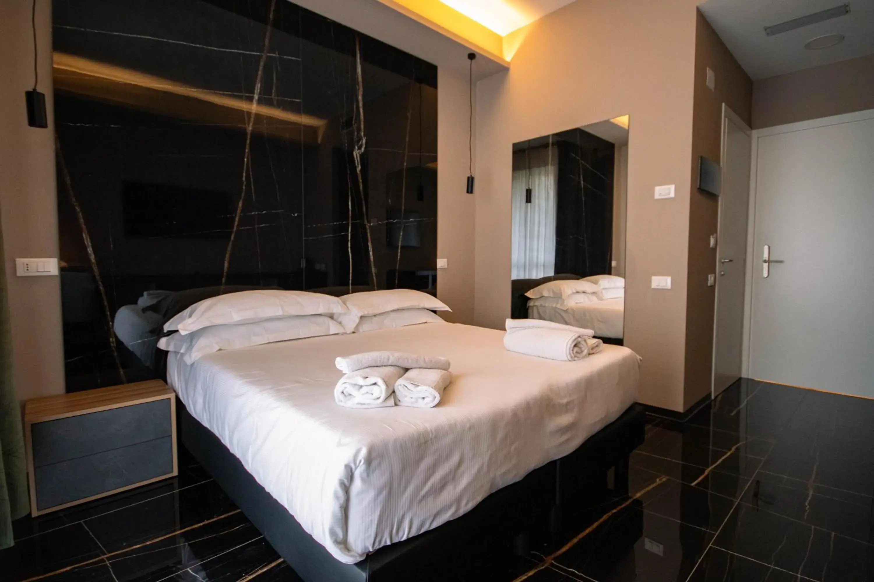 Double Room with Balcony in Emma Hotel Bologna Fiera Double Room with Balcony in Emma Hotel Bologna Fiera