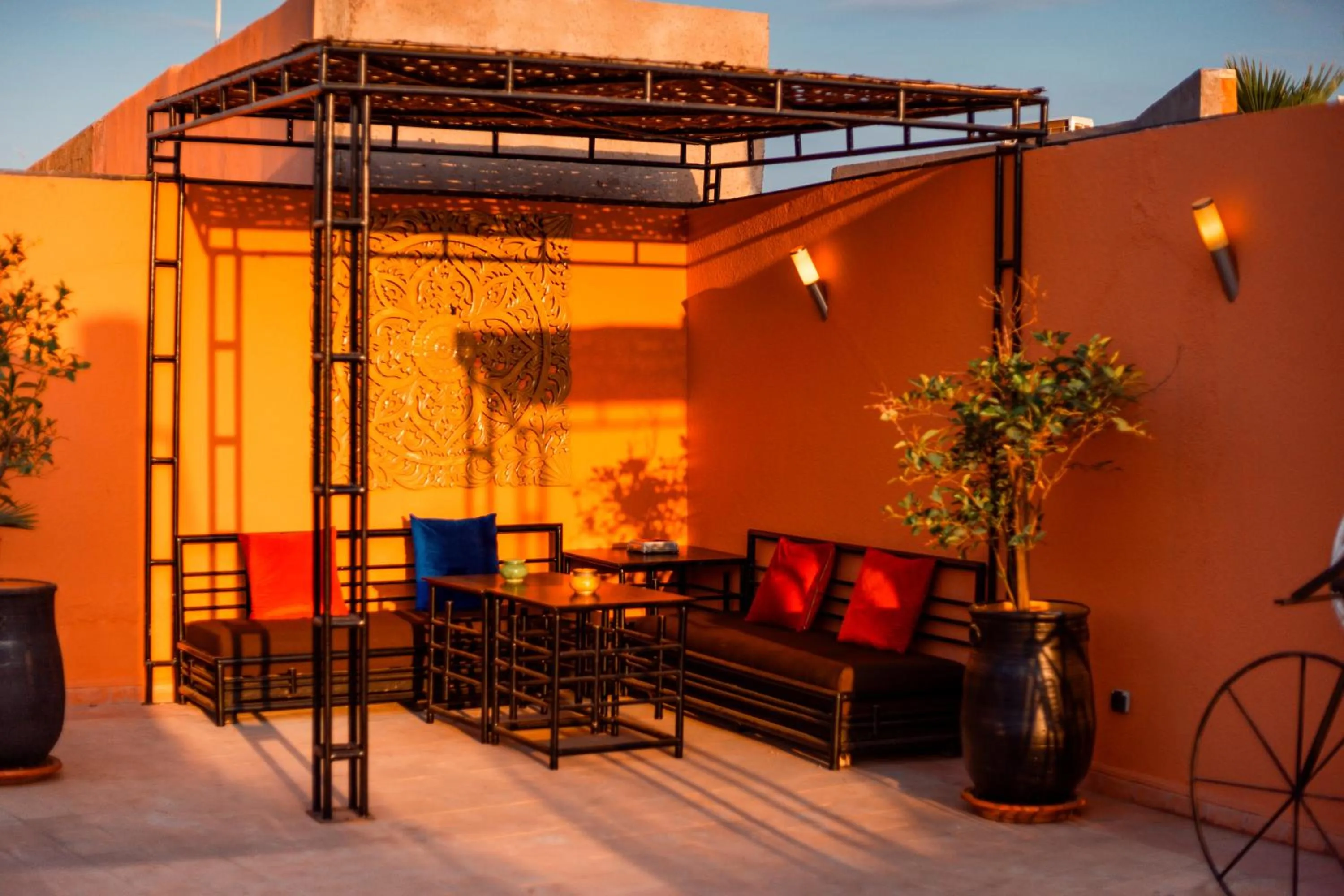 Balcony/Terrace in Riad L'ECOLE