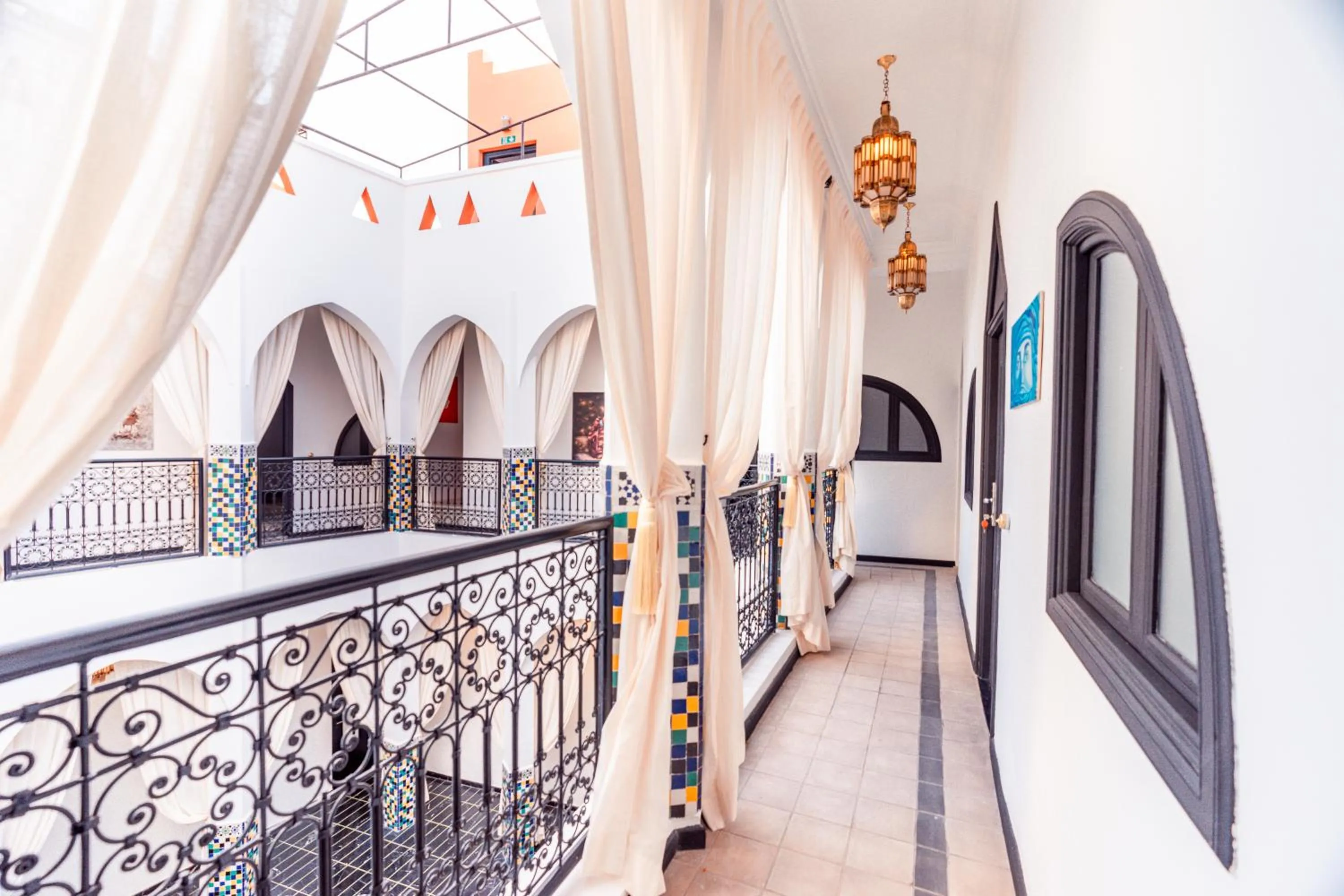 Patio in Riad L'ECOLE