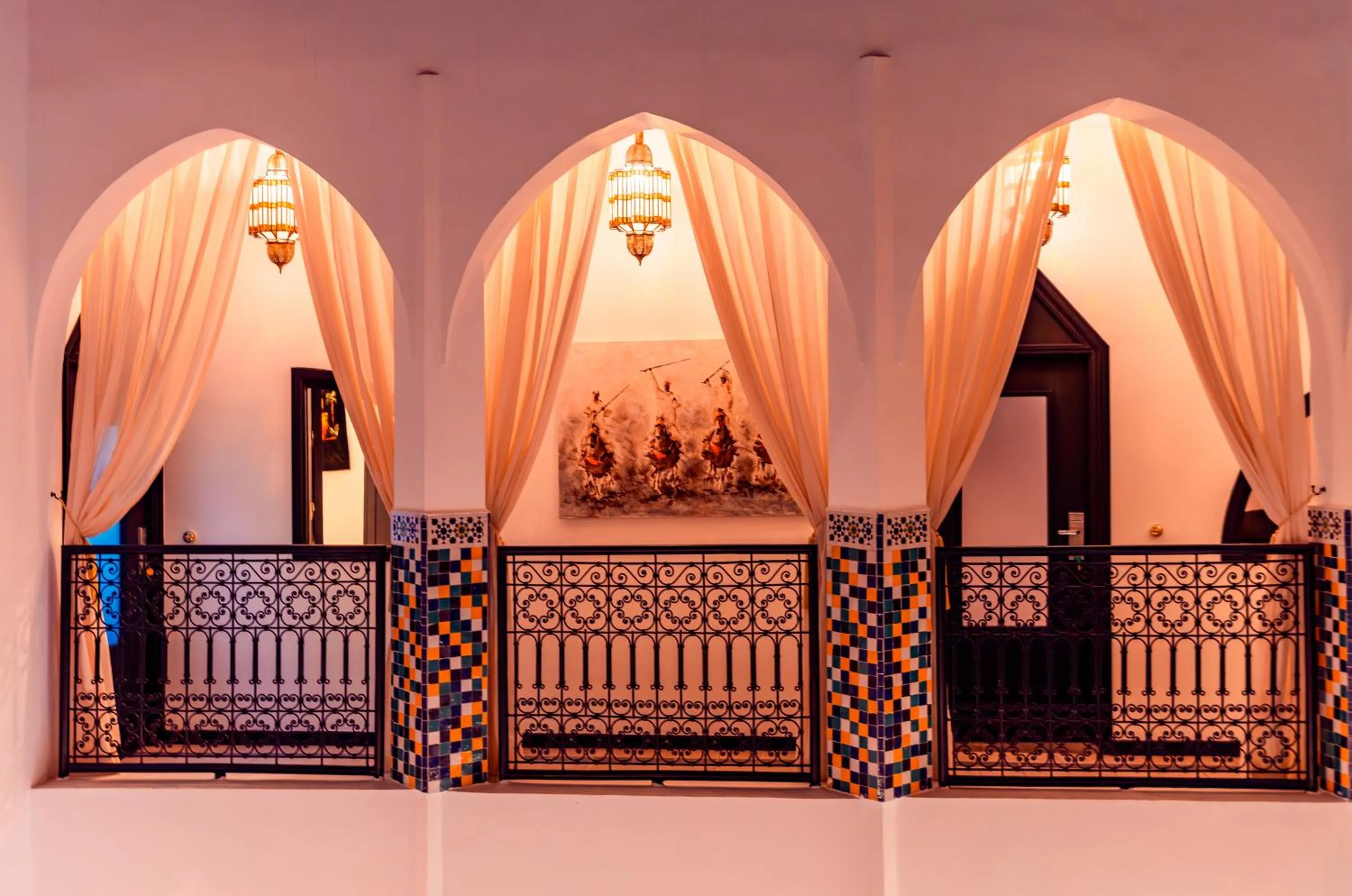 Patio in Riad L'ECOLE