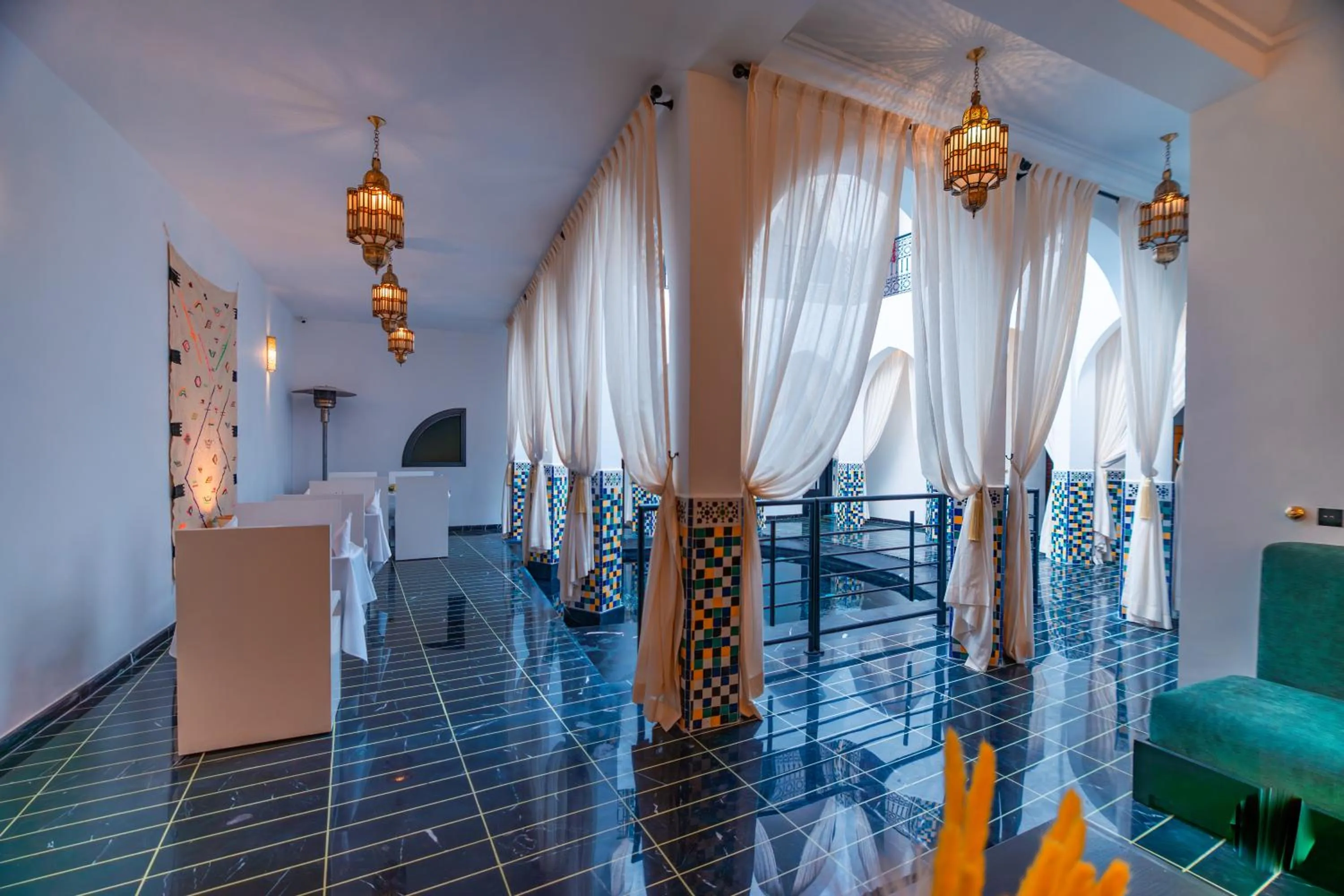 Dining area in Riad L'ECOLE