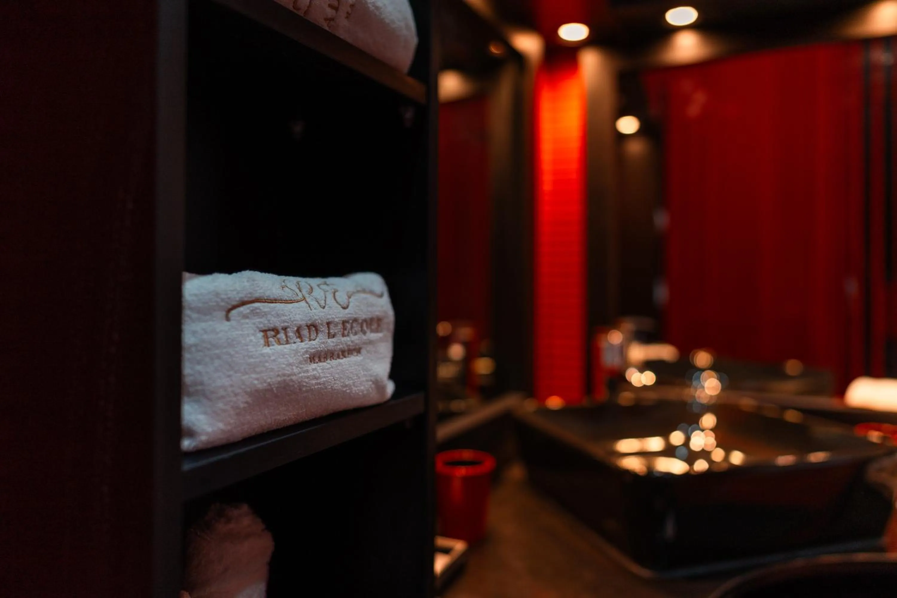 towels in Riad L'ECOLE