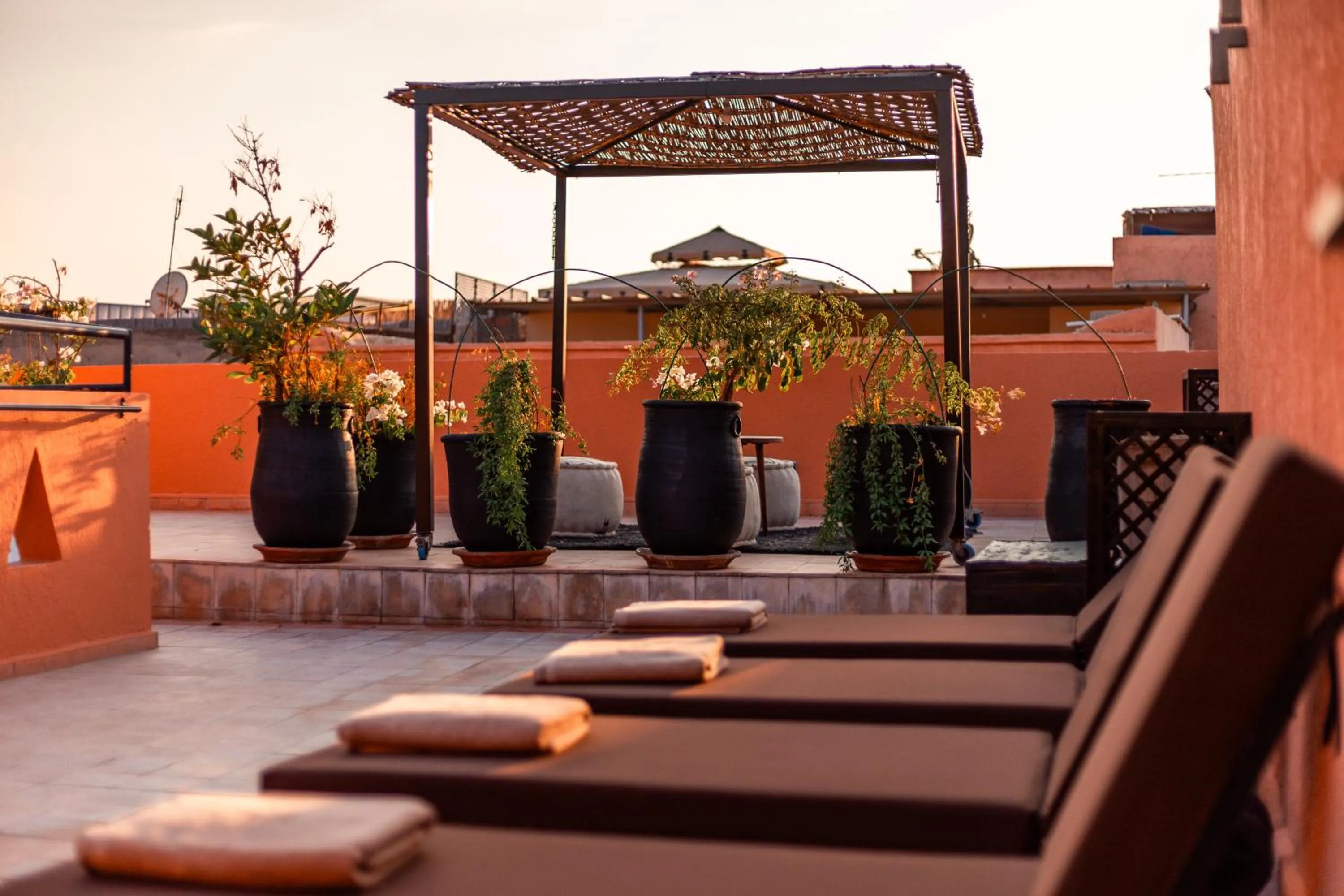 Balcony/Terrace in Riad L'ECOLE