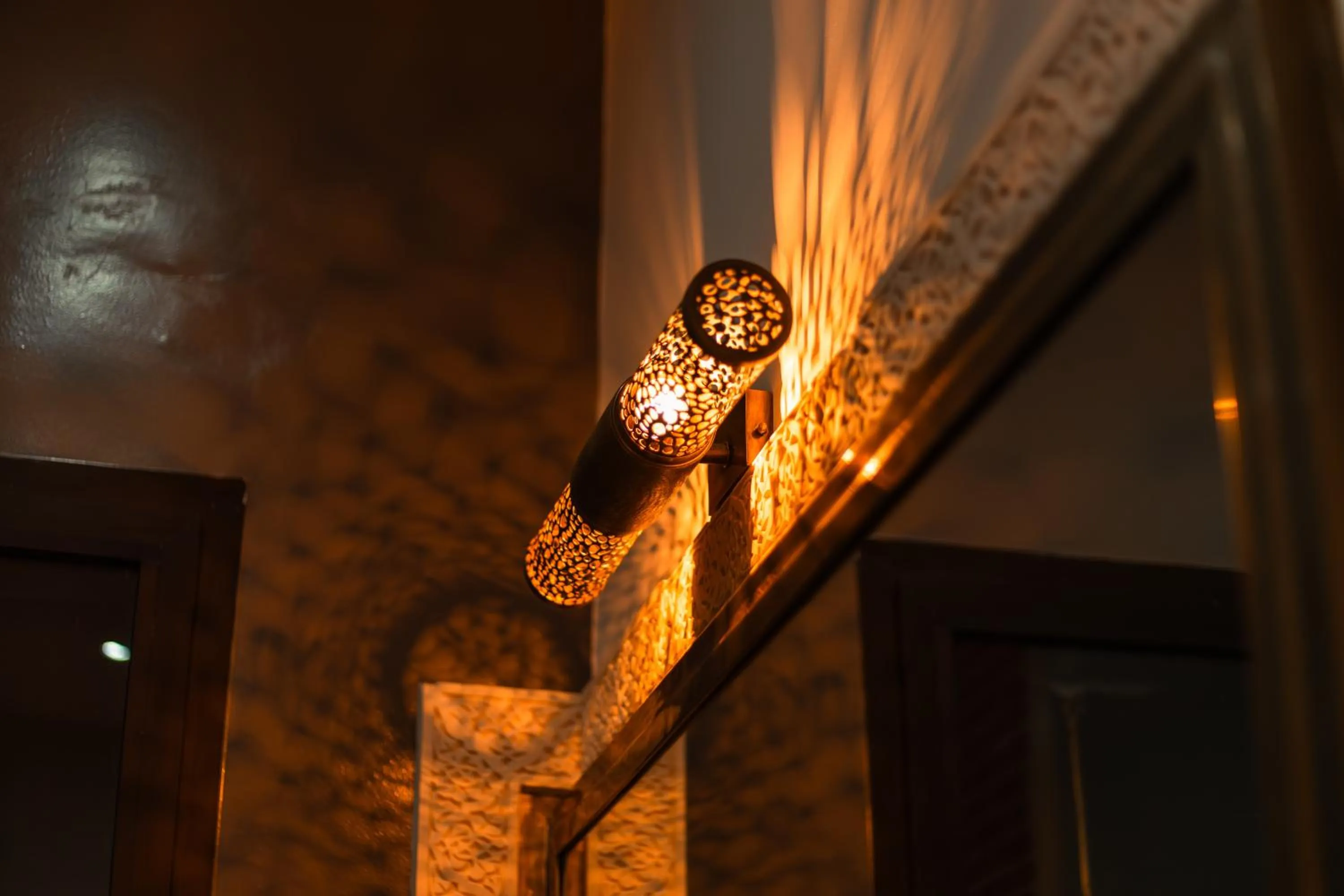 Decorative detail in Riad L'ECOLE