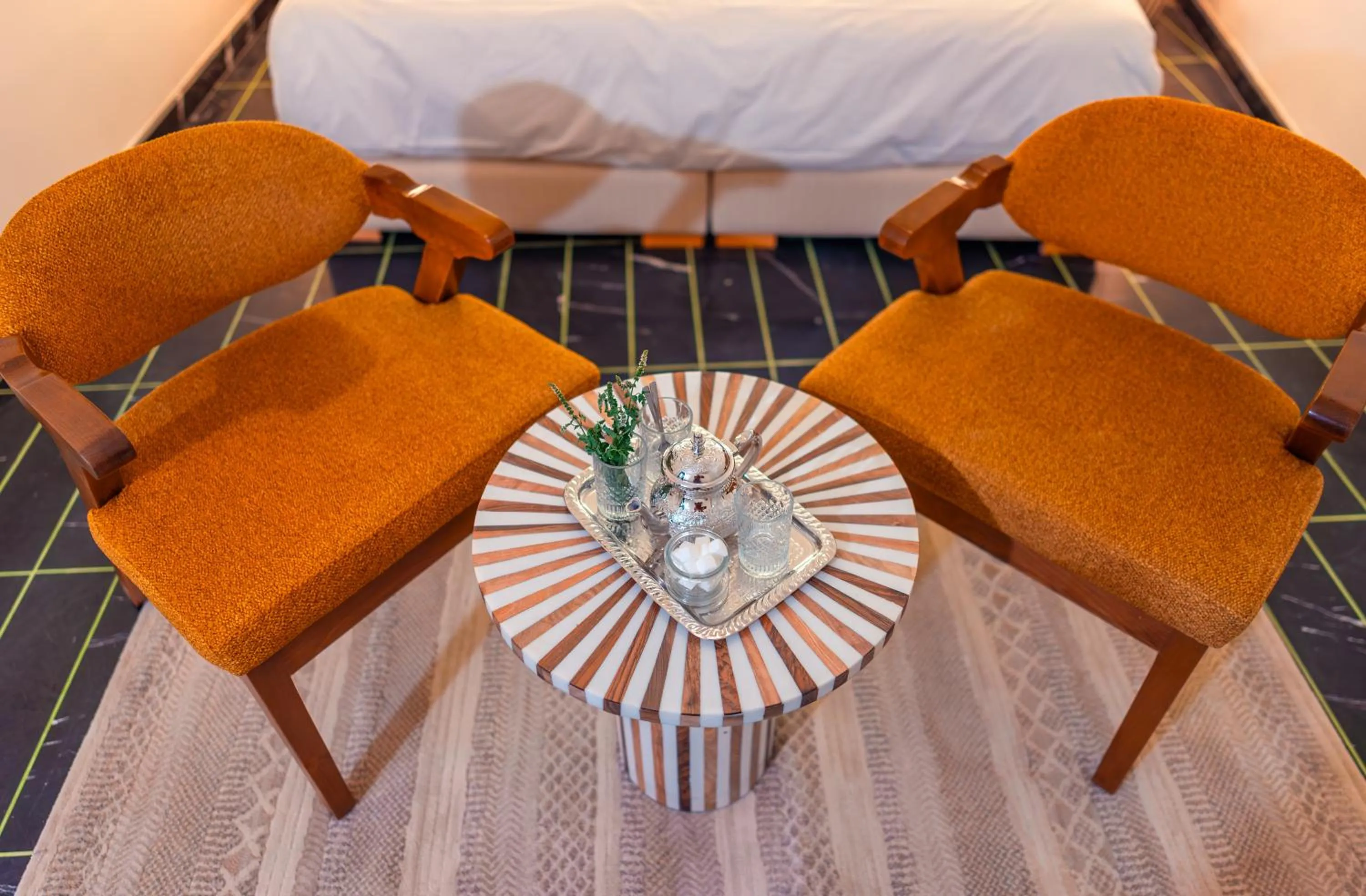 Seating area in Riad L'ECOLE