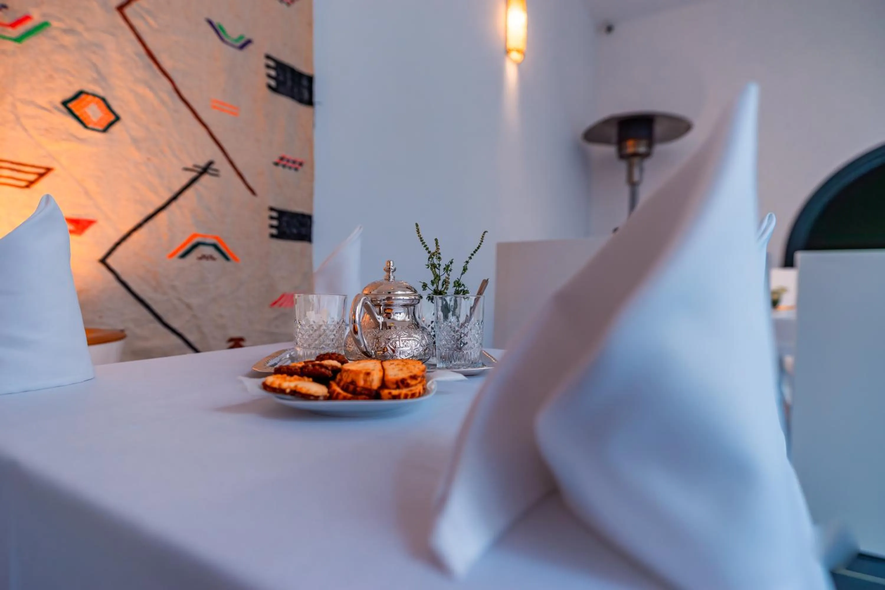 Food and drinks in Riad L'ECOLE