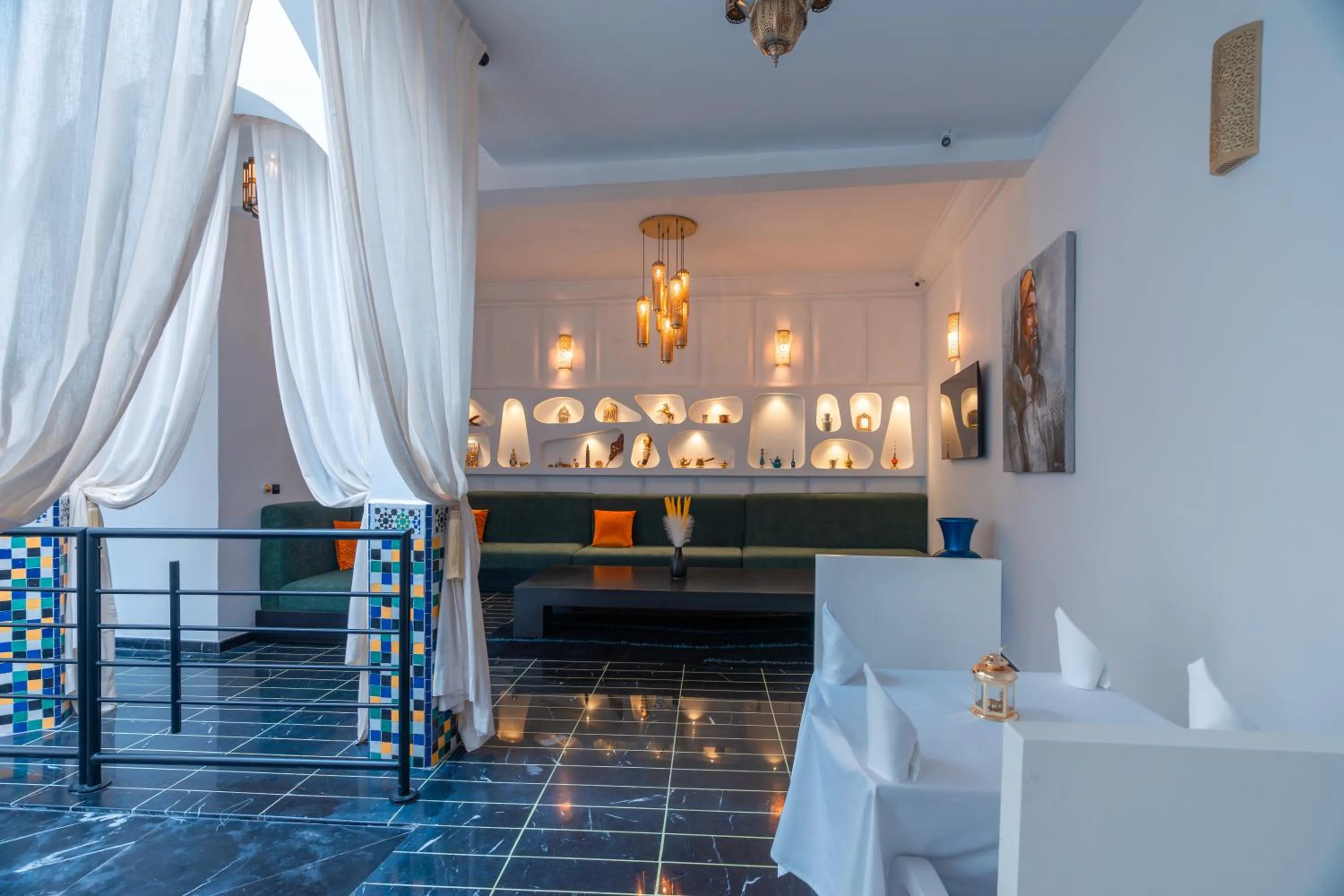 Lobby or reception in Riad L'ECOLE