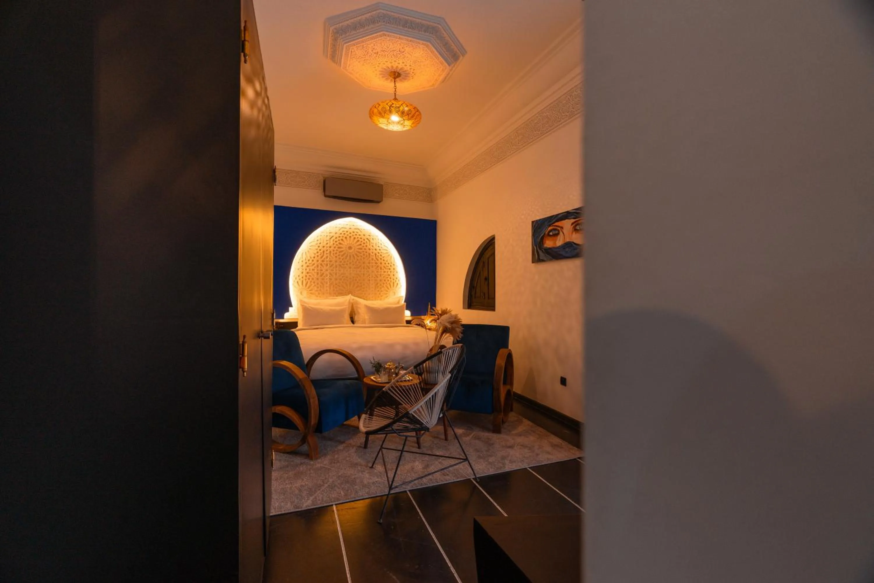 Seating area in Riad L'ECOLE