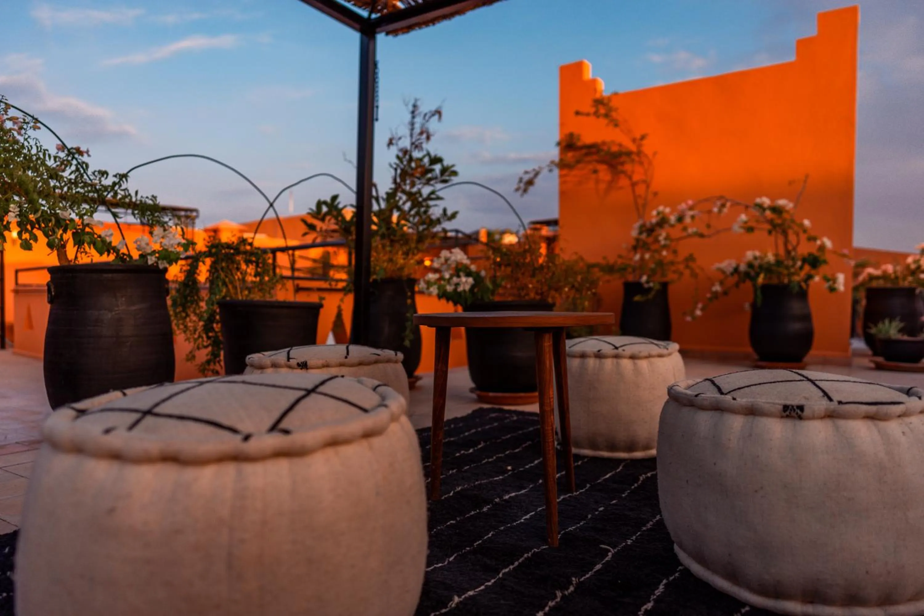 Balcony/Terrace in Riad L'ECOLE
