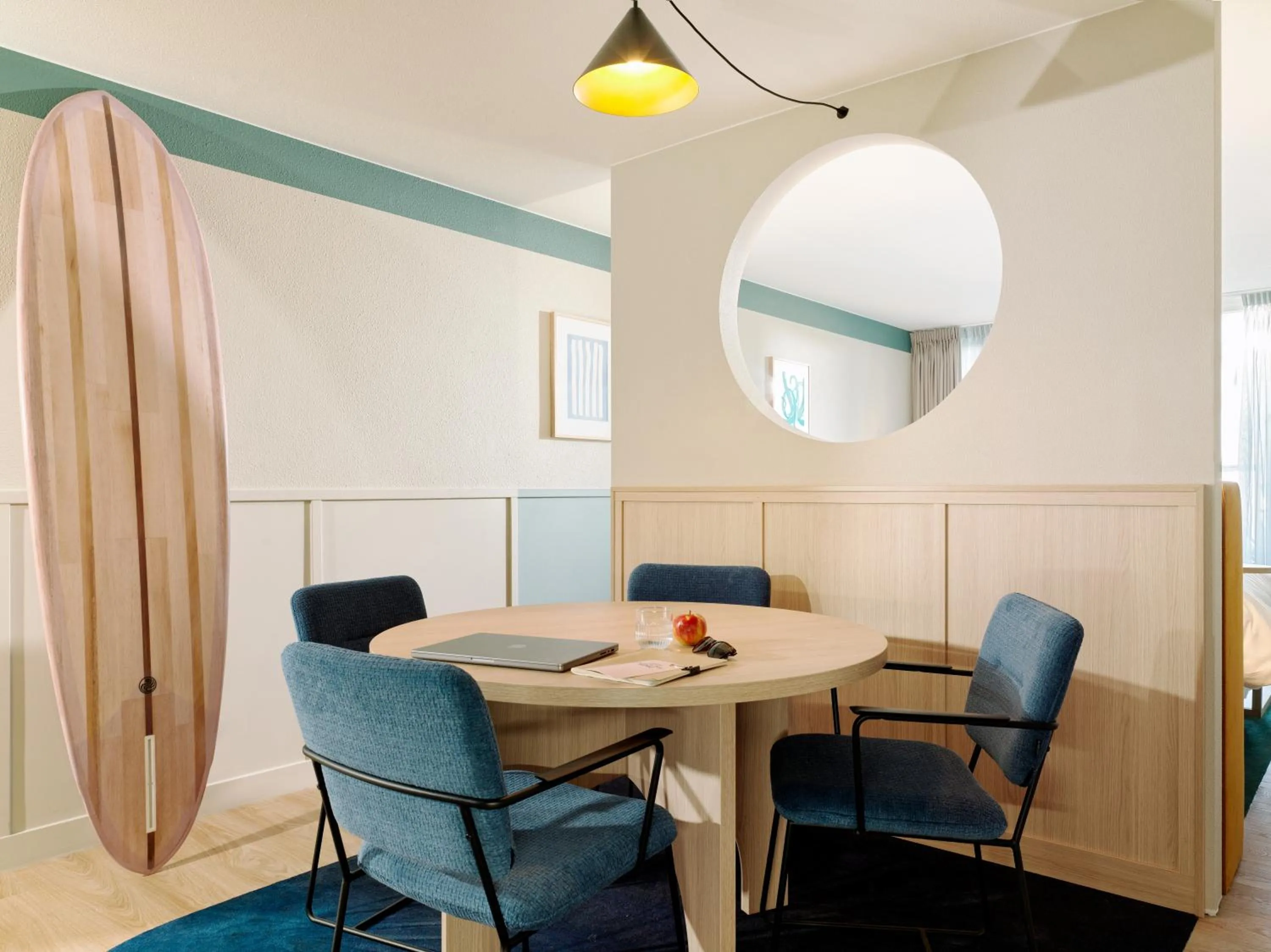 Seating area in Carlton Beach