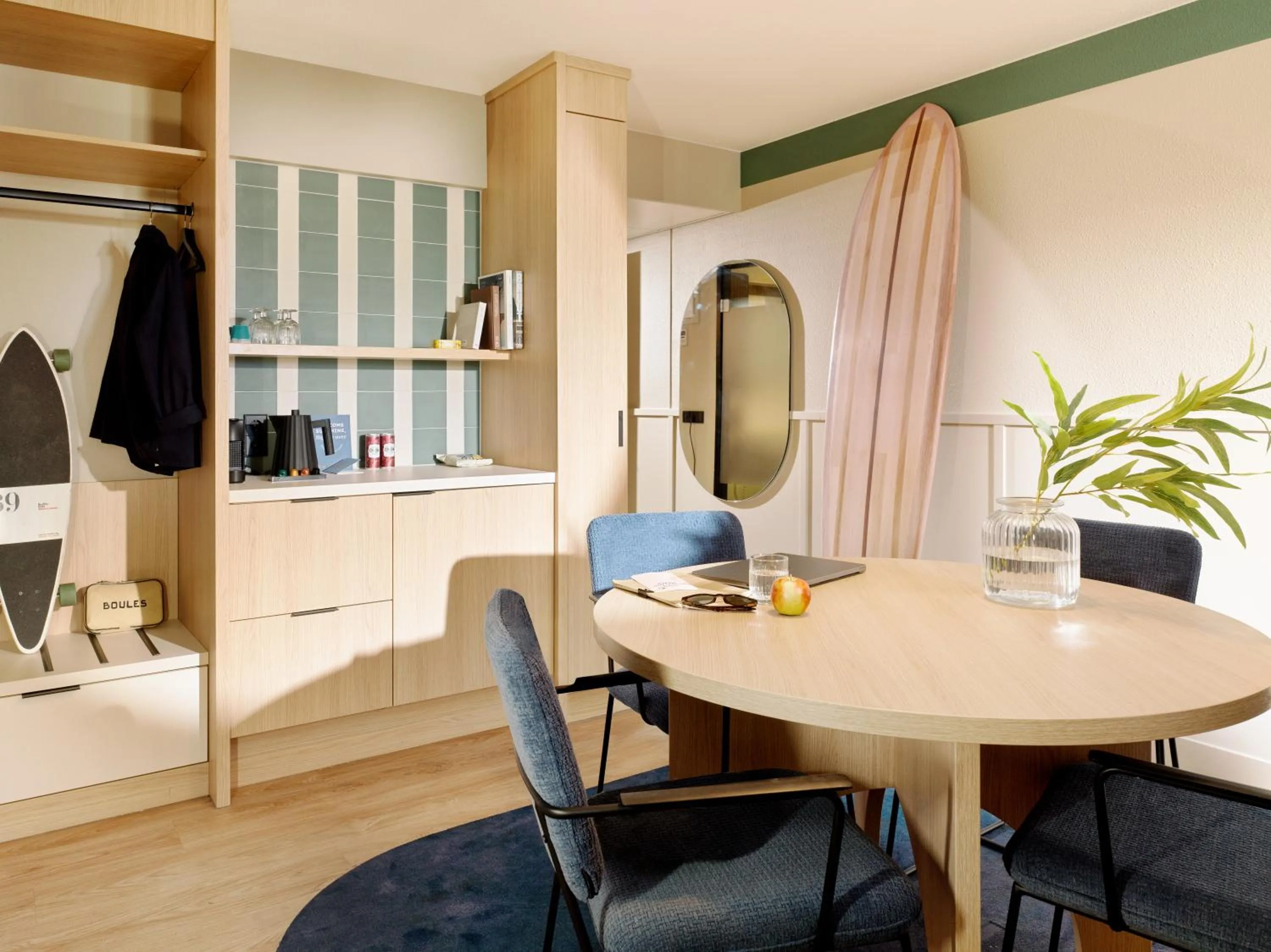 Seating area in Carlton Beach