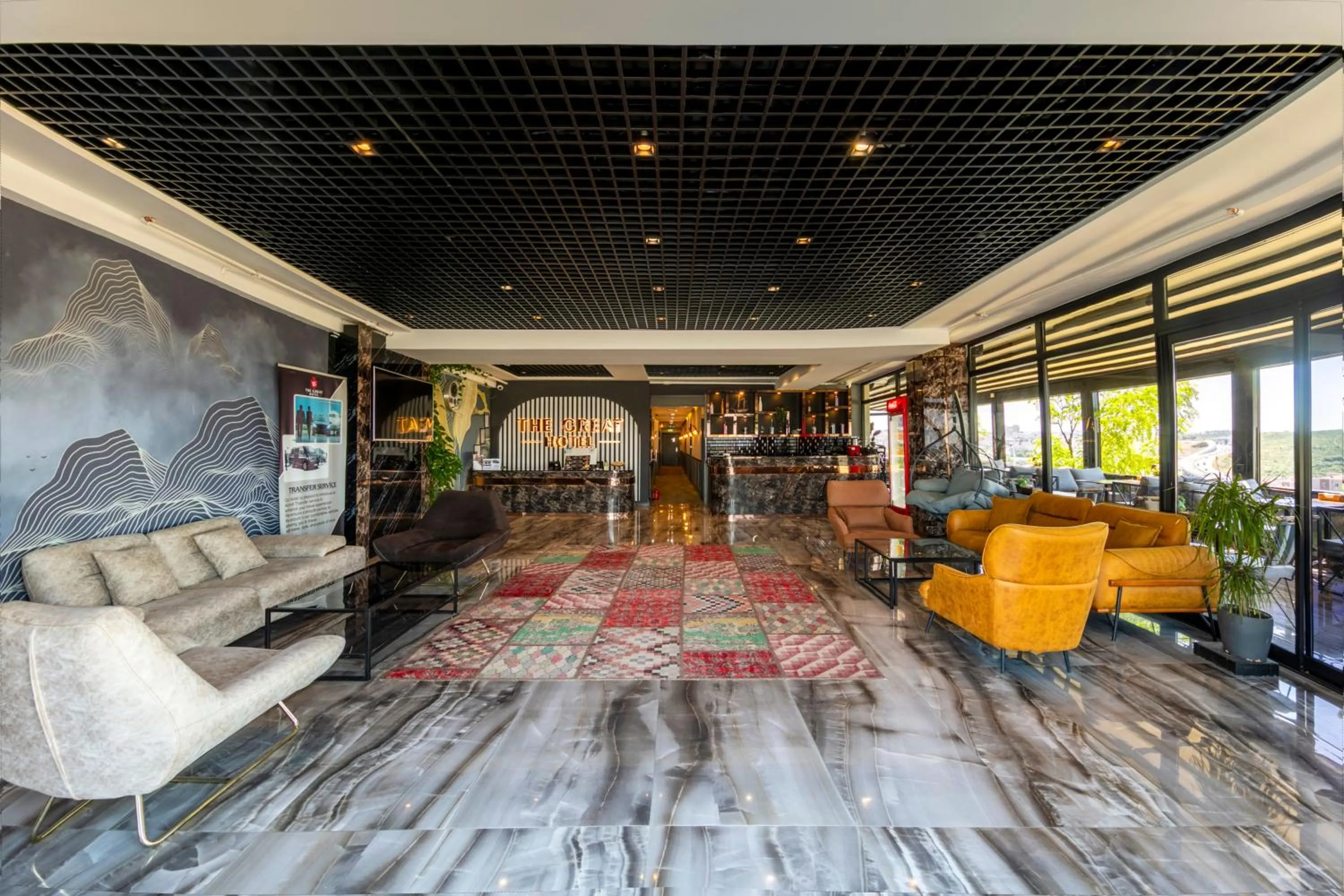 Lobby or reception in The Great Airport Hotel & Restaurant