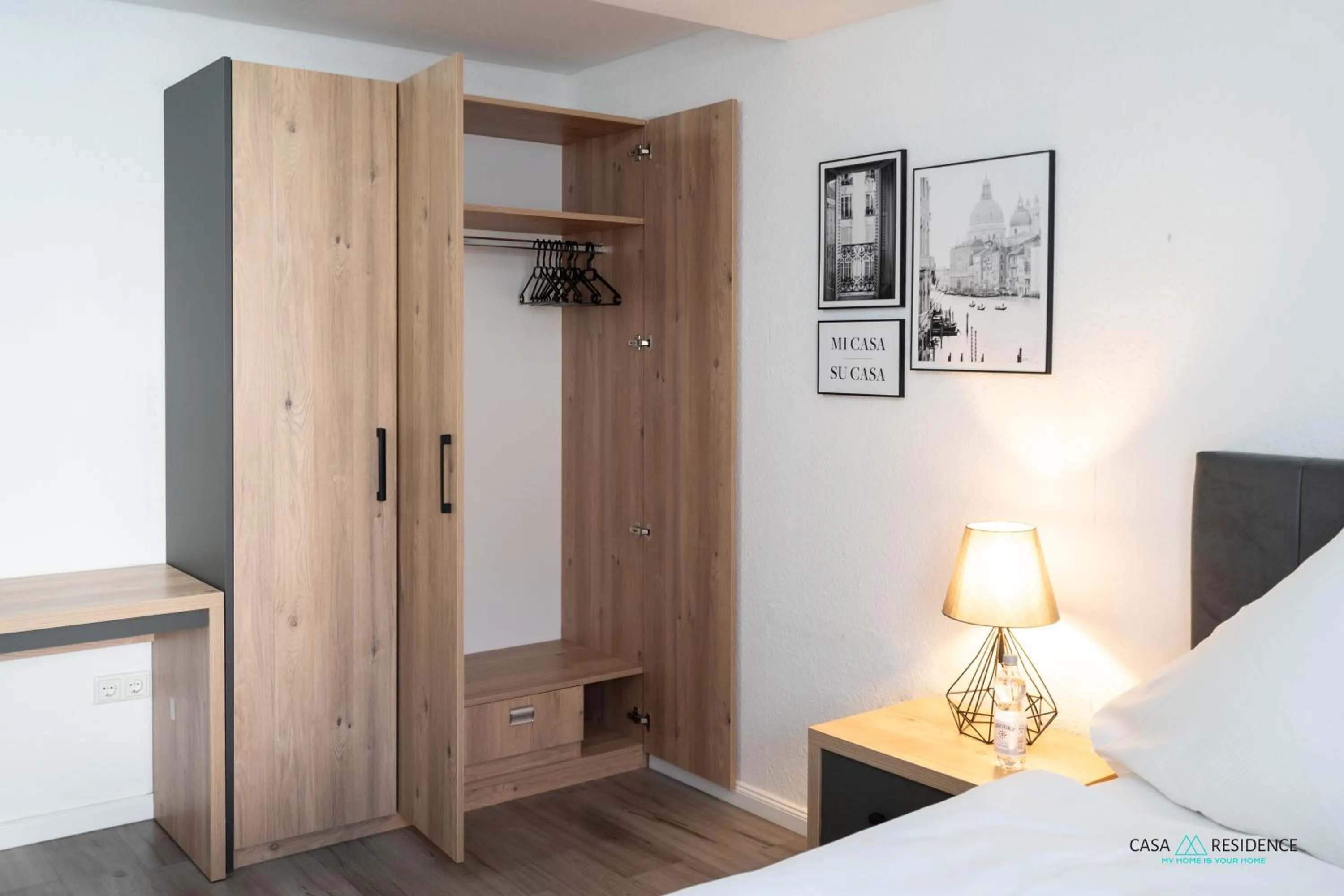 Bed in Louis Apartments