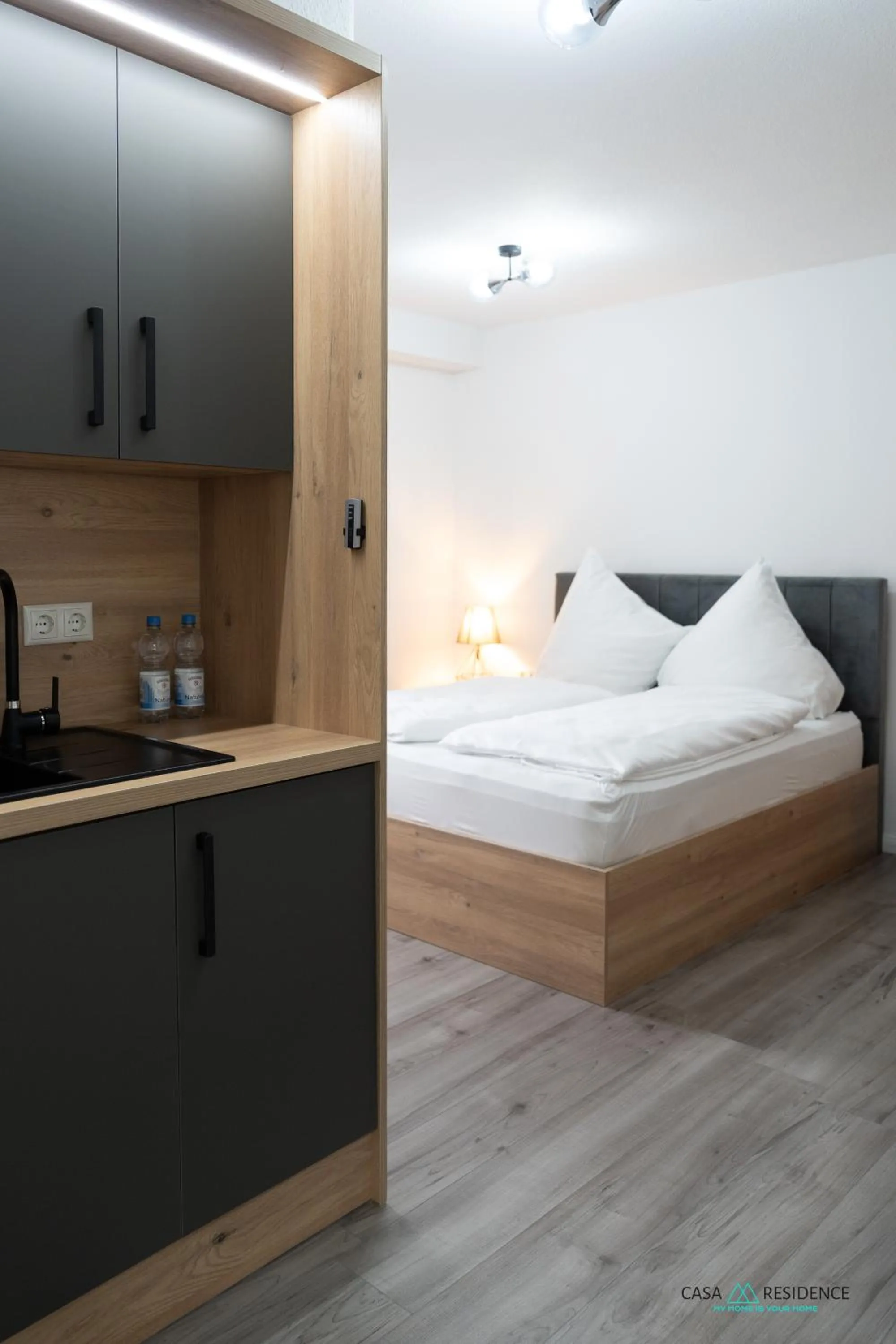 Bed in Louis Apartments