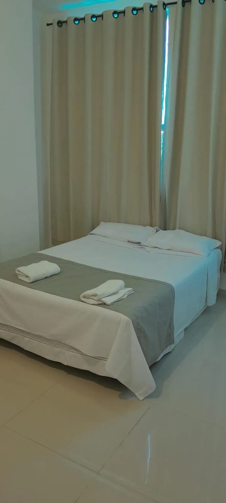 Bed in Central Palace Hotel