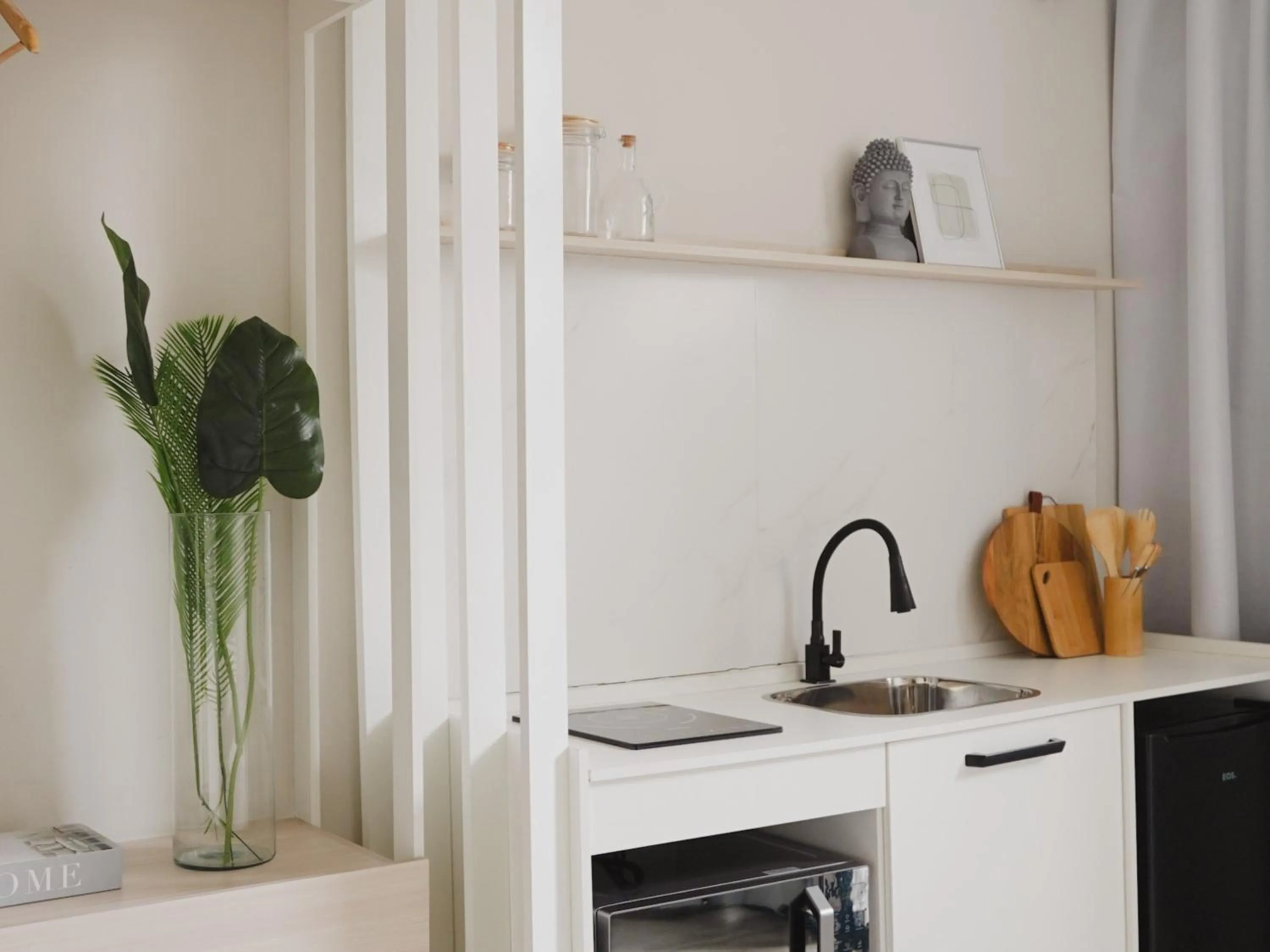 Kitchen or kitchenette in Apê Metrô Paraíso