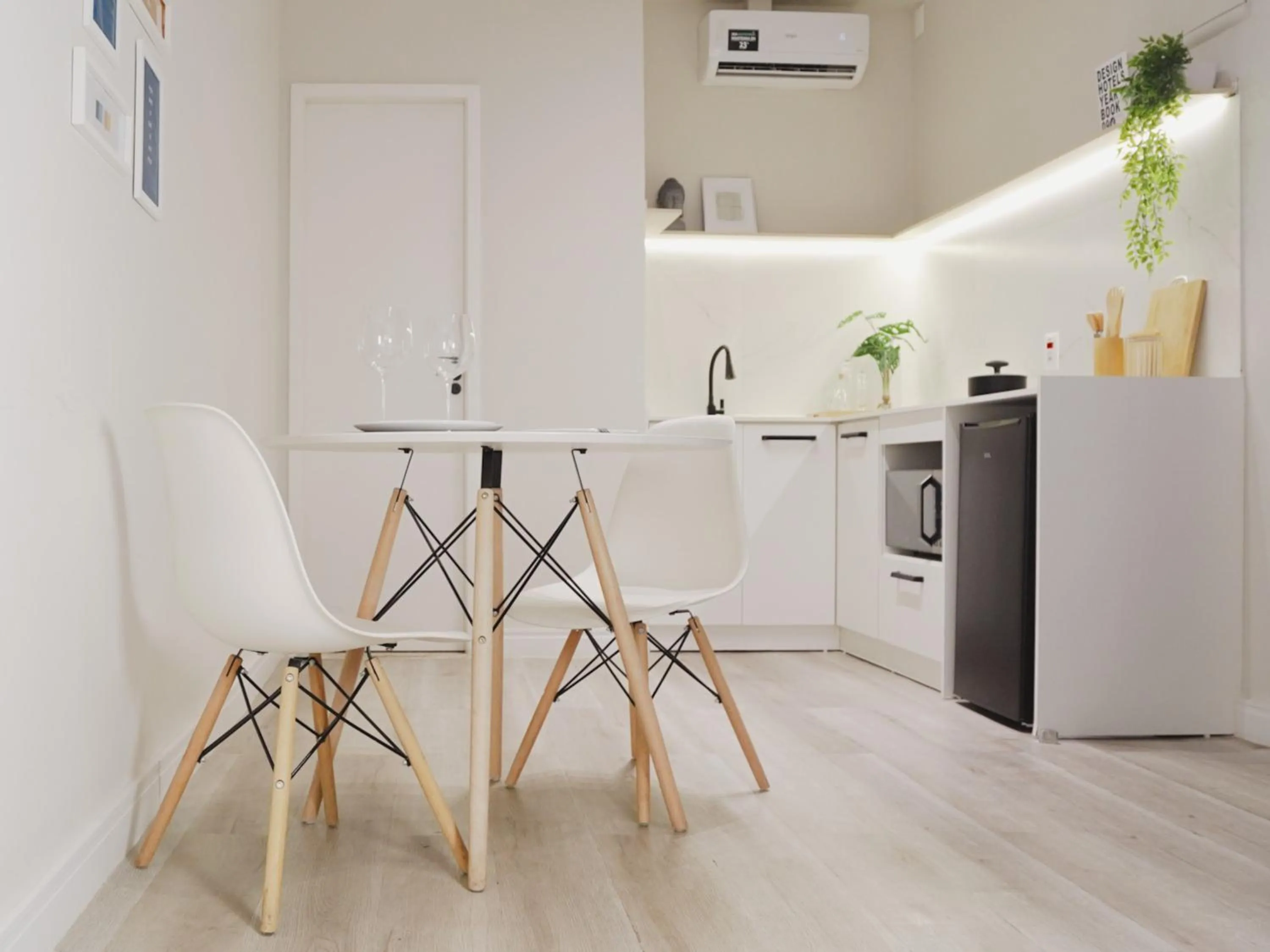 Kitchen or kitchenette in Apê Metrô Paraíso