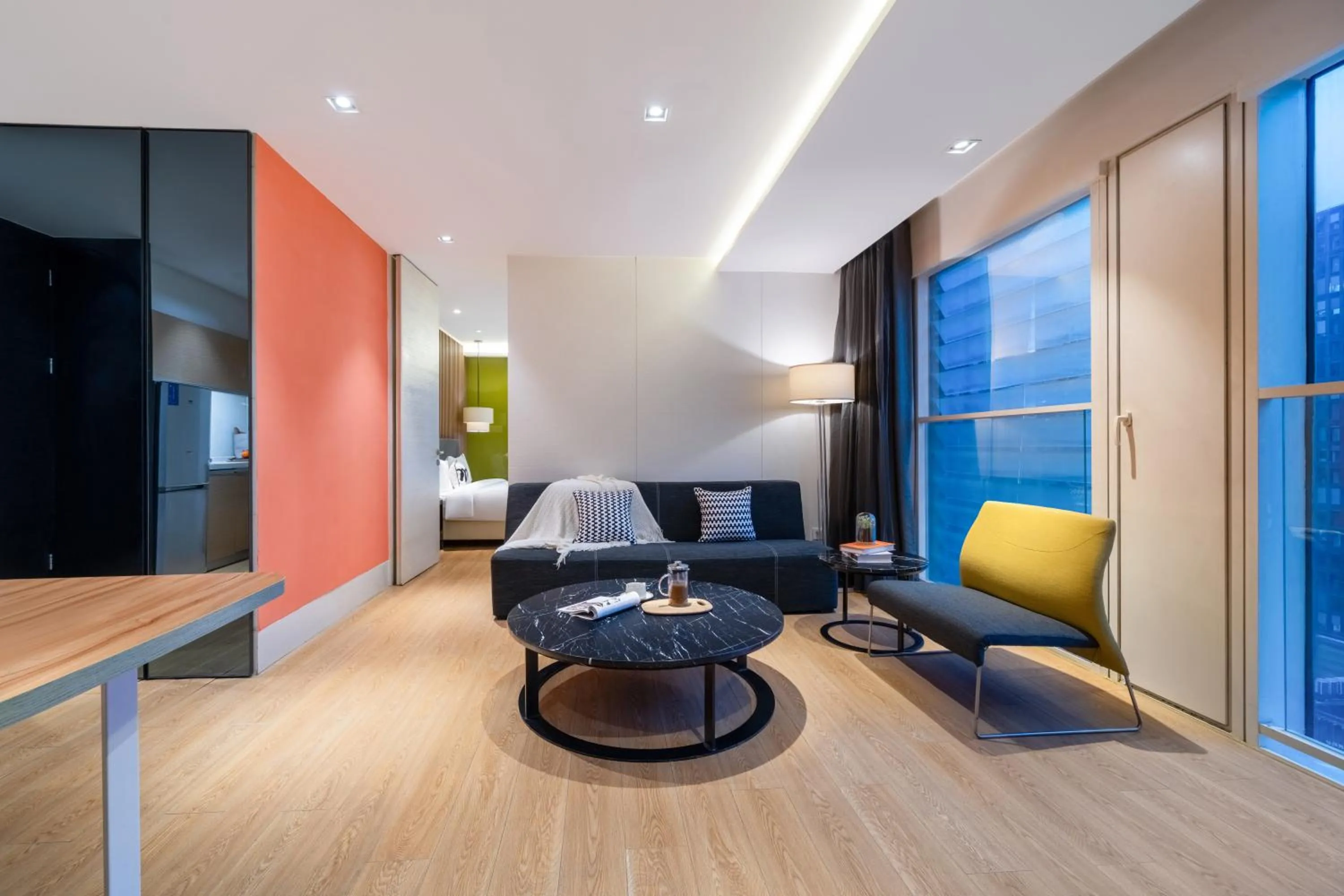 Living room in Citadines South Chengdu