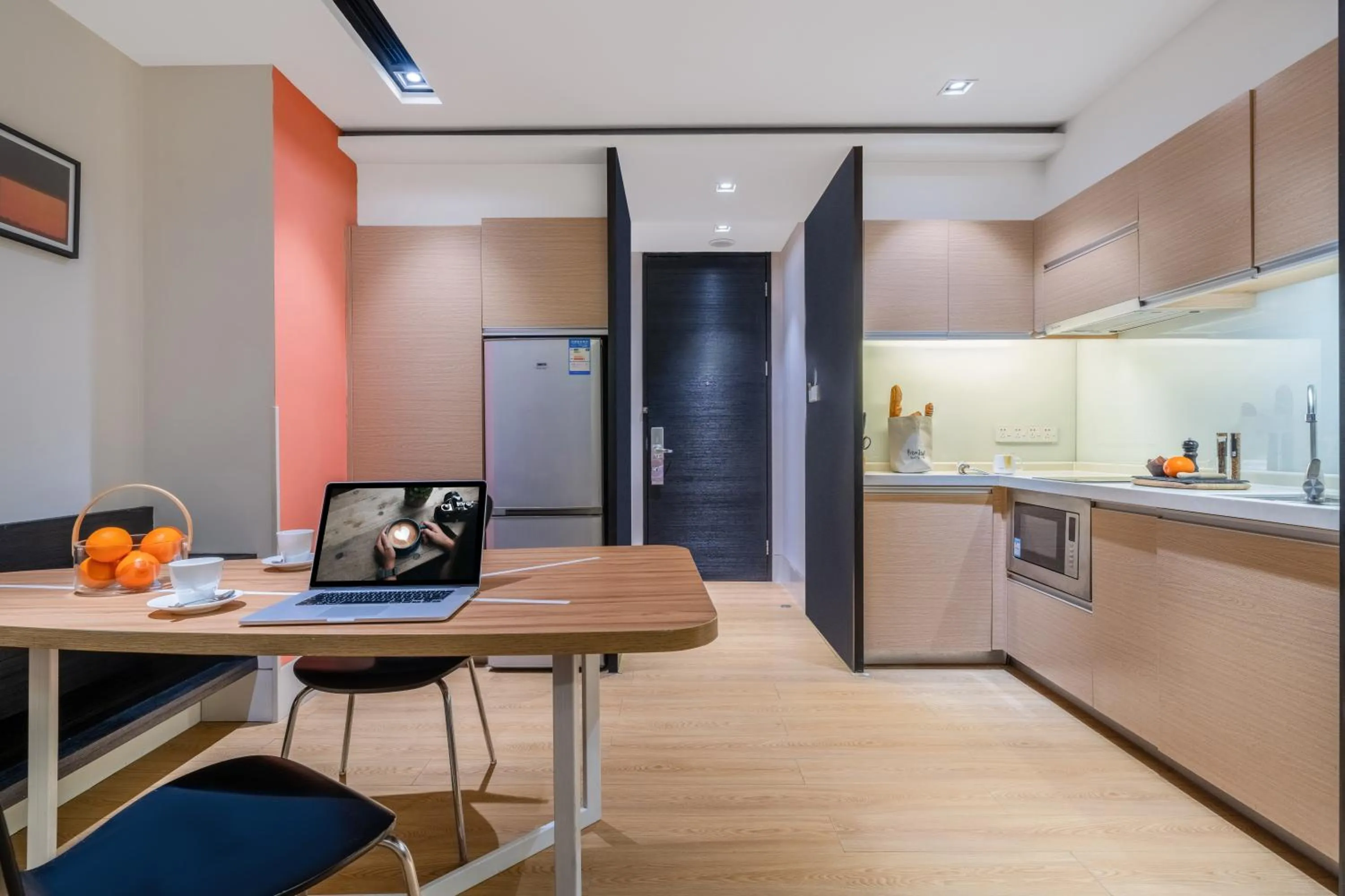 Communal lounge/ TV room in Citadines South Chengdu