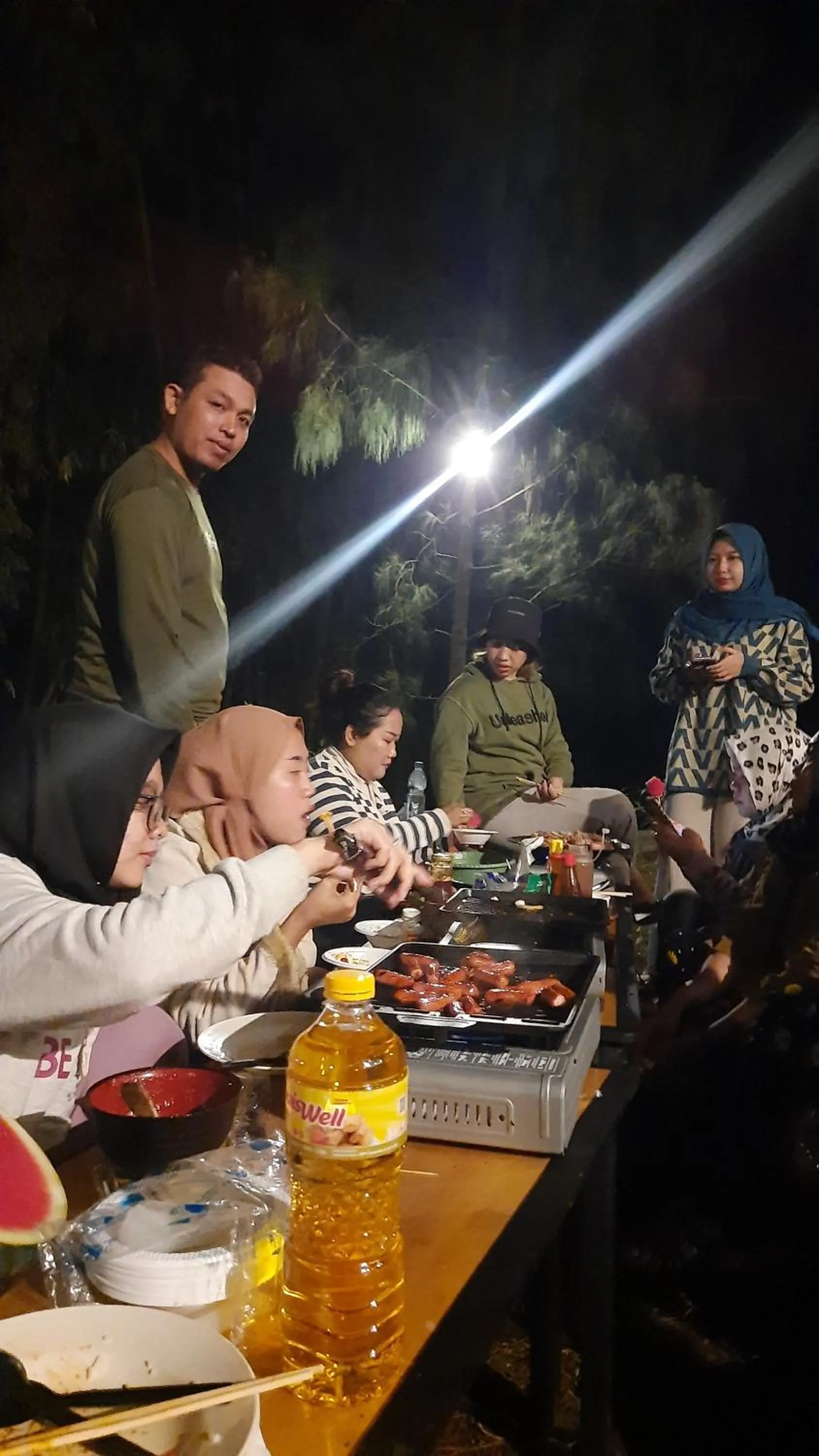 BBQ facilities in Bromo Dormitory