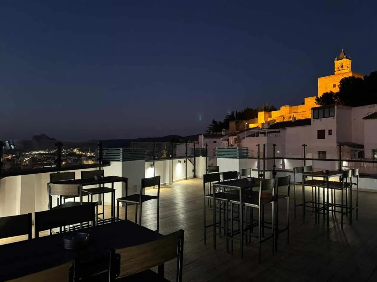 Property building in Hotel Apartamentos Antequera